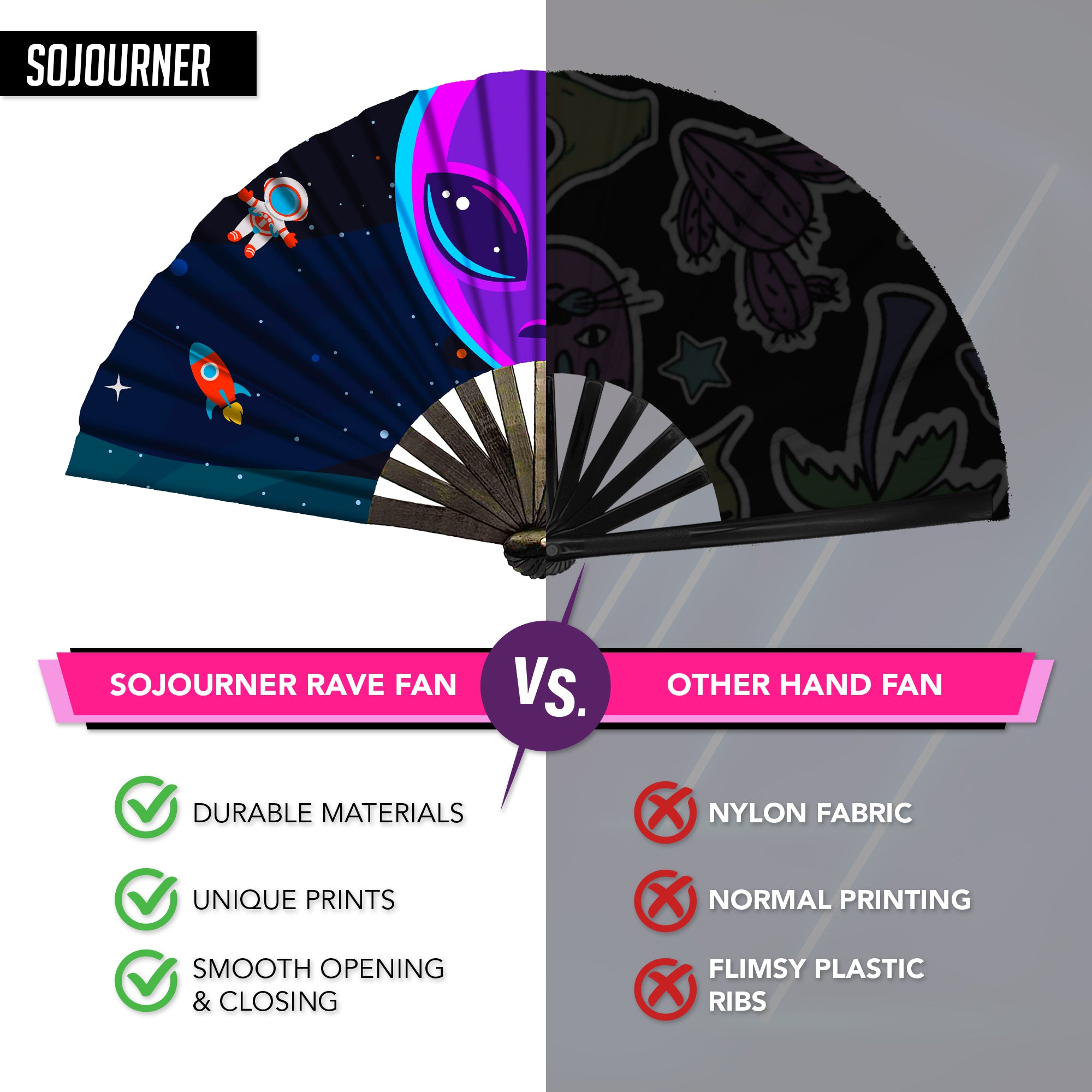 Festival Fans - SoJourner Bags