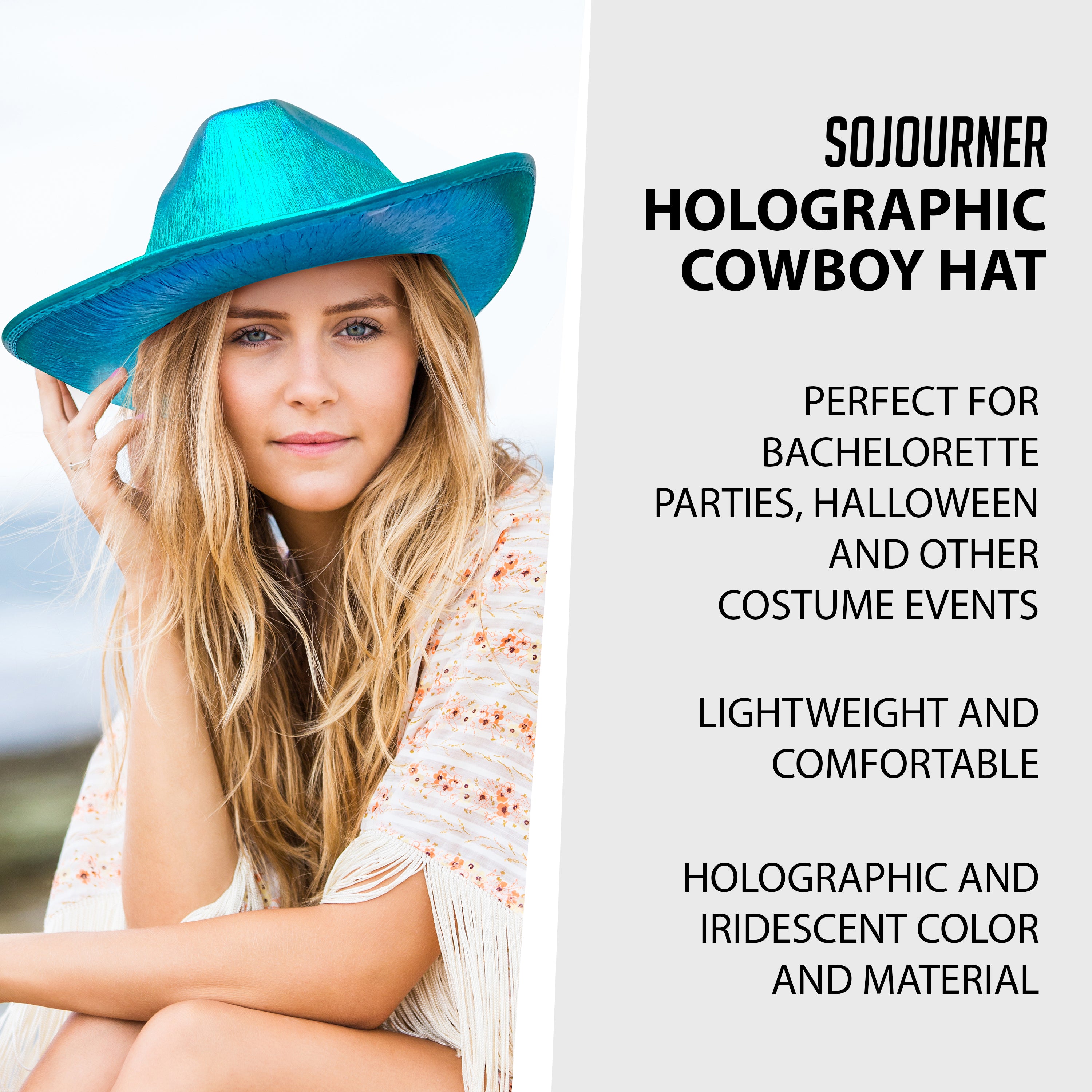 Rave Space Cowboy Hat - SoJourner Bags