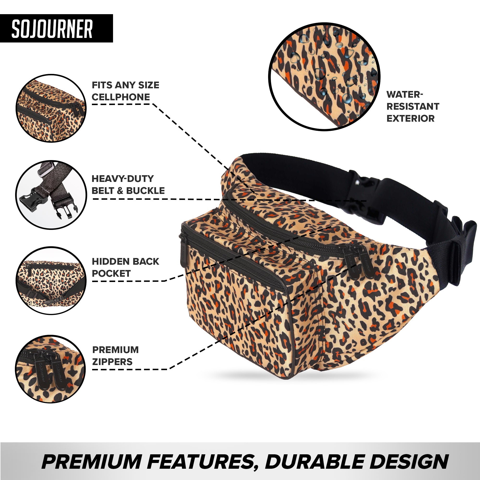 Fanny Pack (Solids) - SoJourner Bags