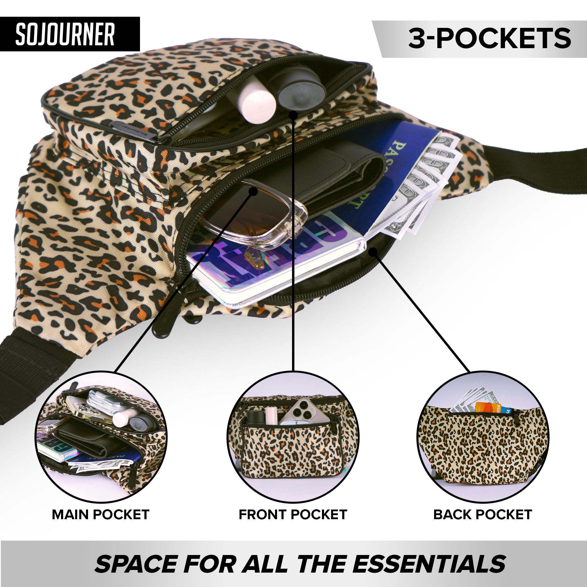 Fanny Pack (Solids) - SoJourner Bags