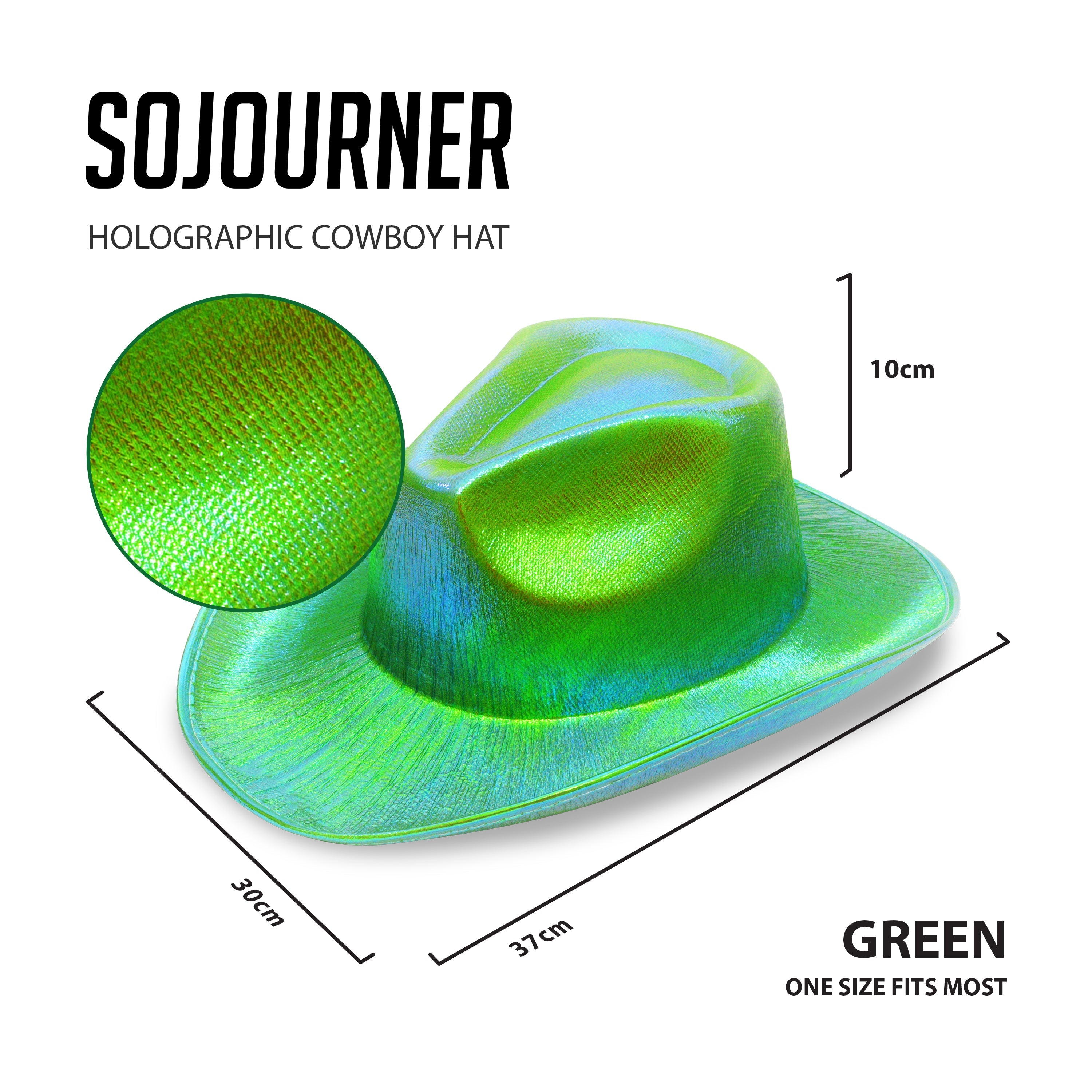 Rave Space Cowboy Hat - SoJourner Bags