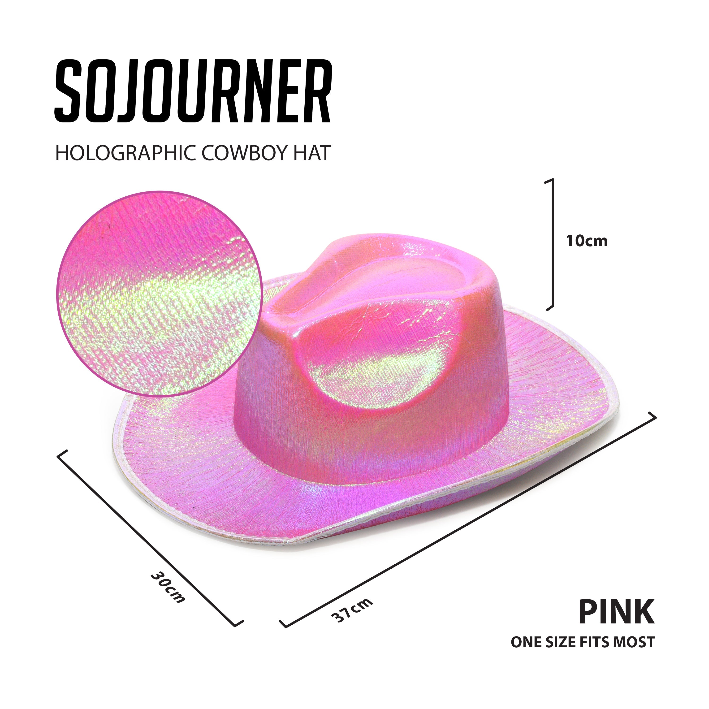 Rave Space Cowboy Hat - SoJourner Bags