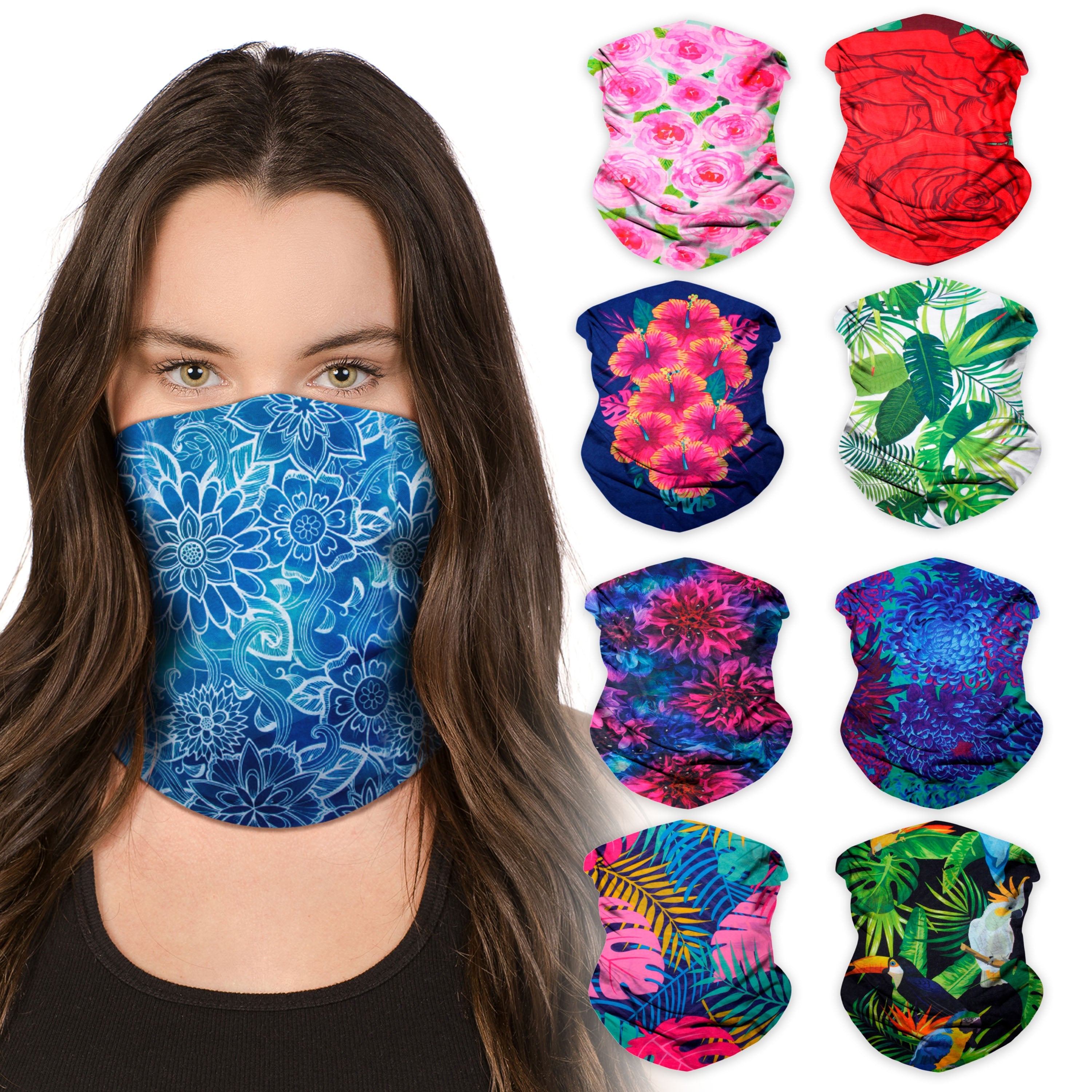 Festival Neck Gaiter (9 Pack) - SoJourner Bags