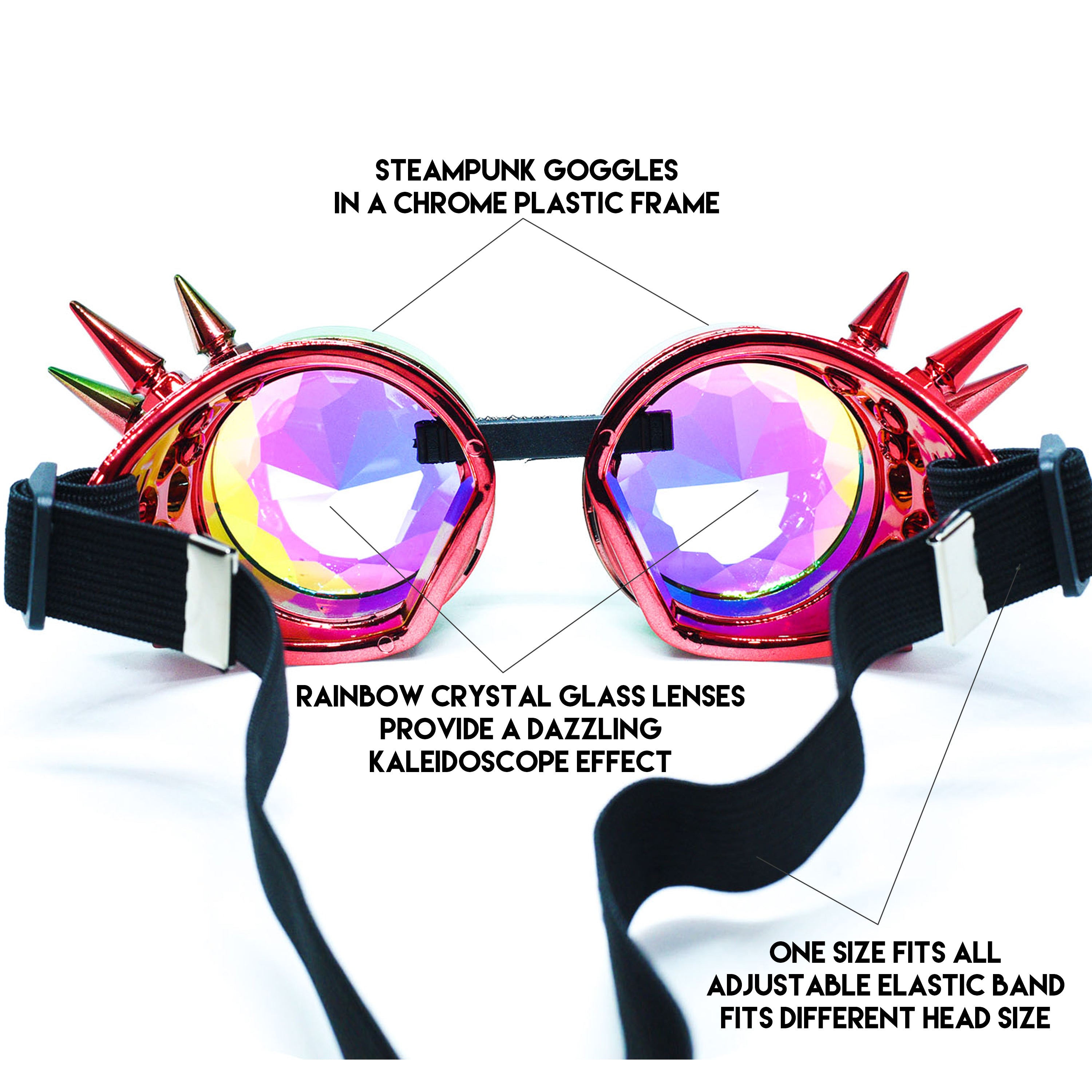 Steampunk Goggles and Kaleidoscope Glasses - SoJourner Bags