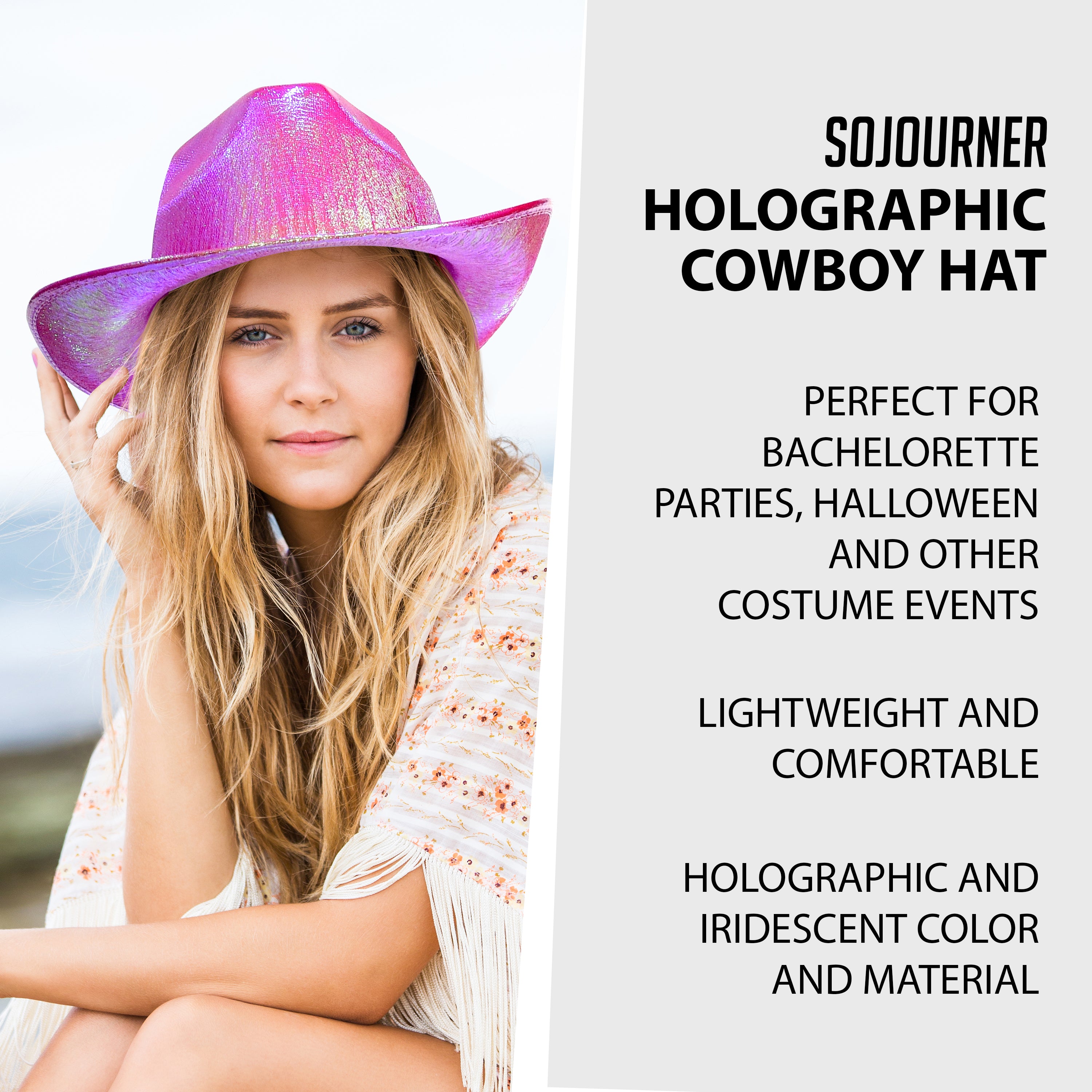 Rave Space Cowboy Hat - SoJourner Bags