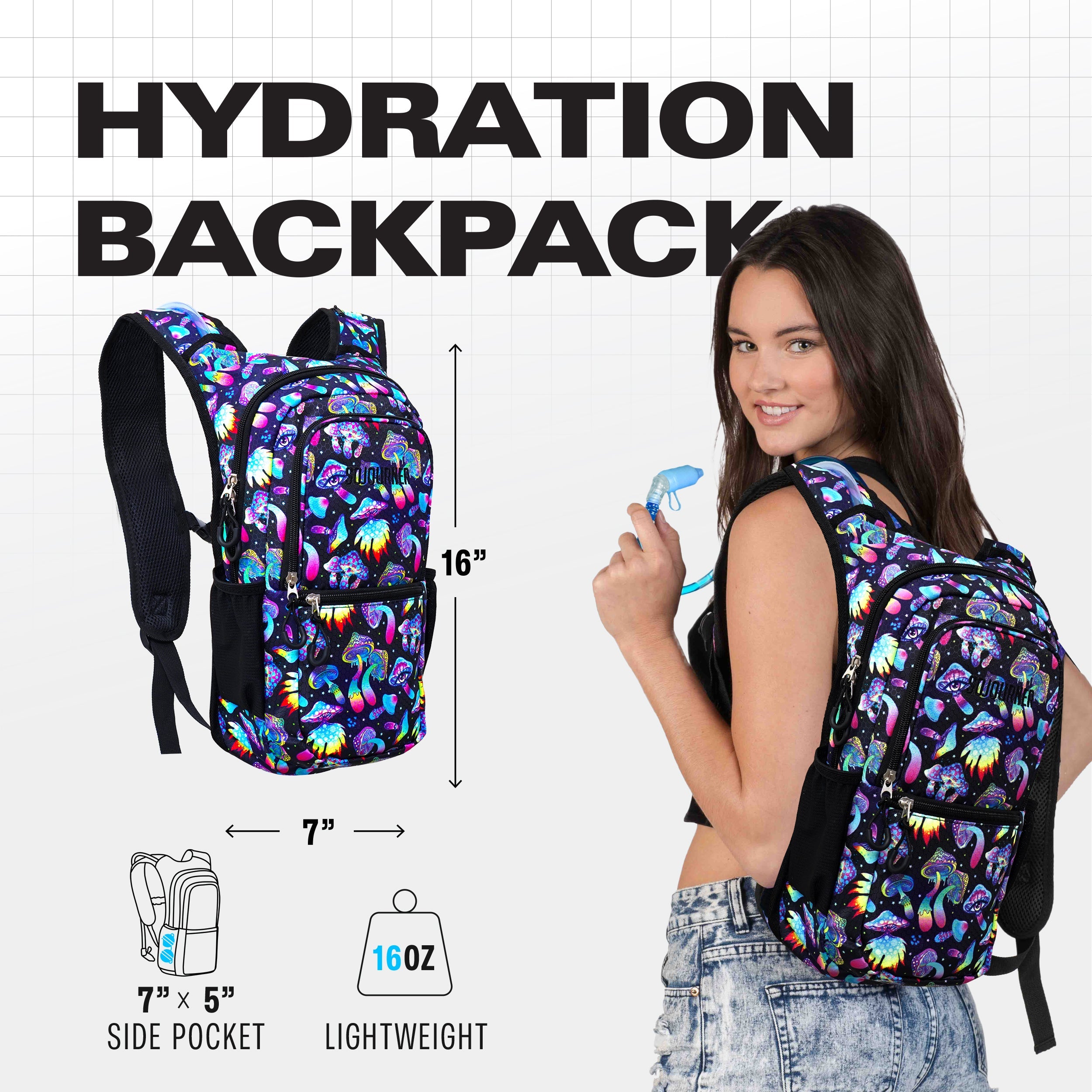 Hydration Pack Backpack (Medium) - SoJourner Bags