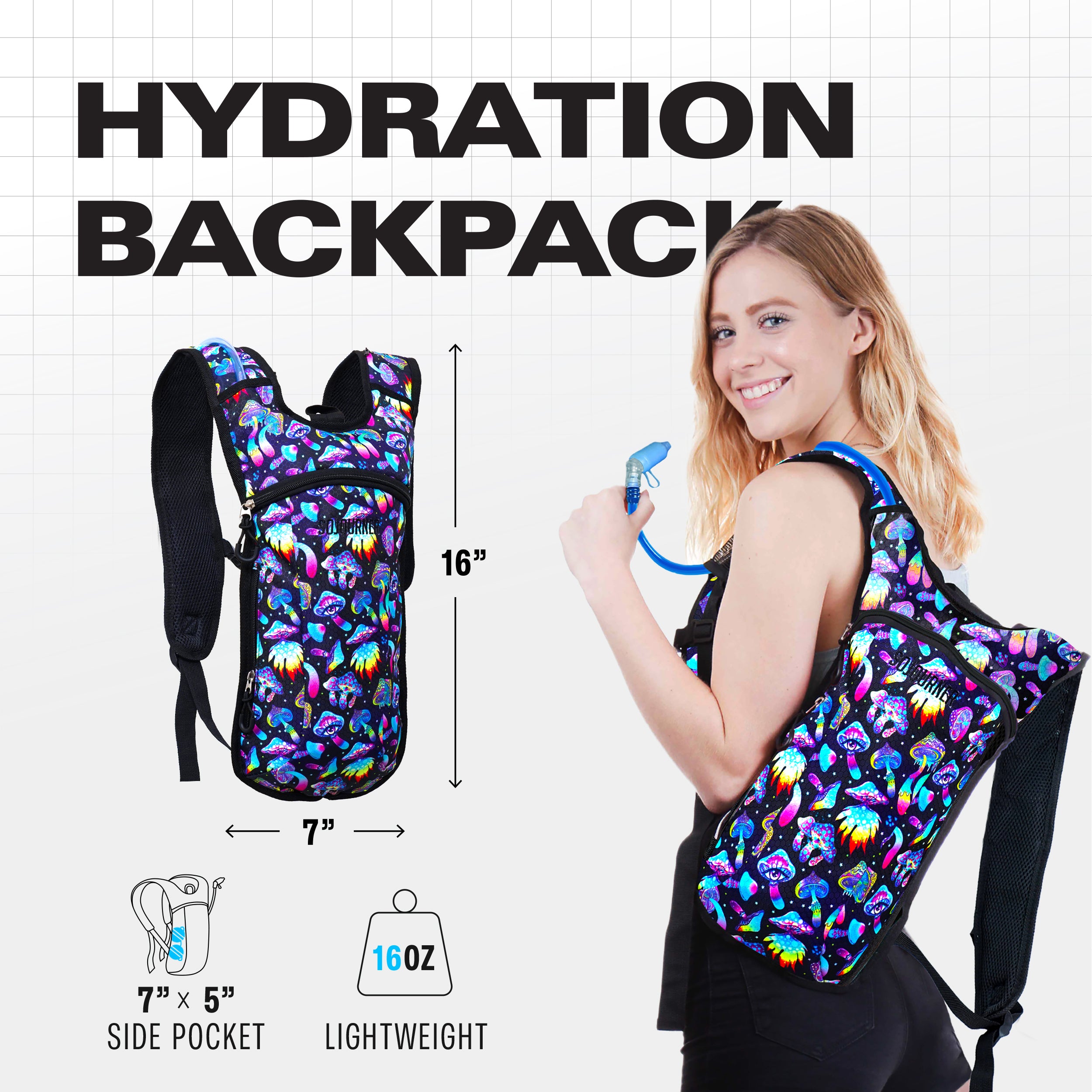 Hydration Pack Backpack (Small) - SoJourner Bags