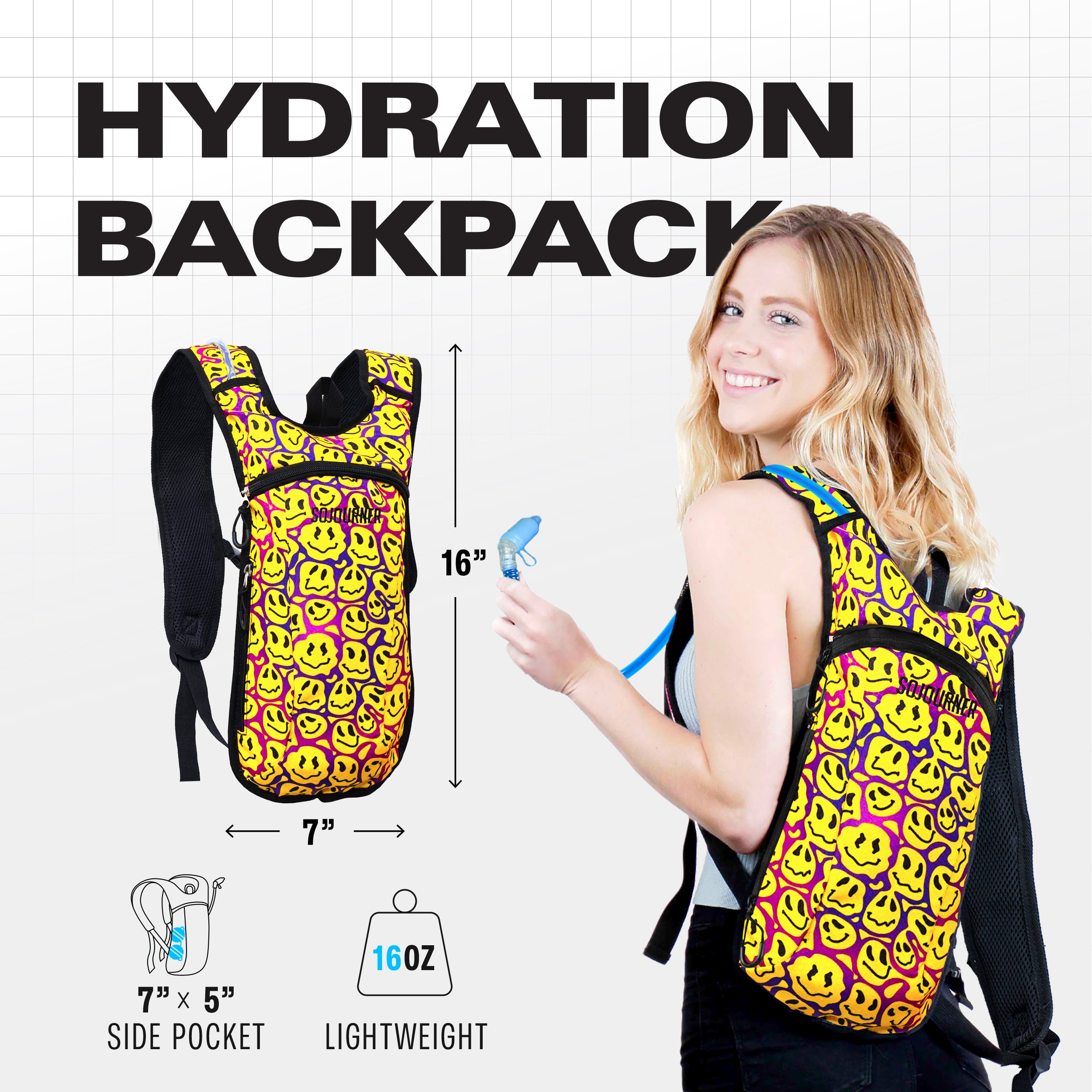 Hydration Pack Backpack (Small) - SoJourner Bags
