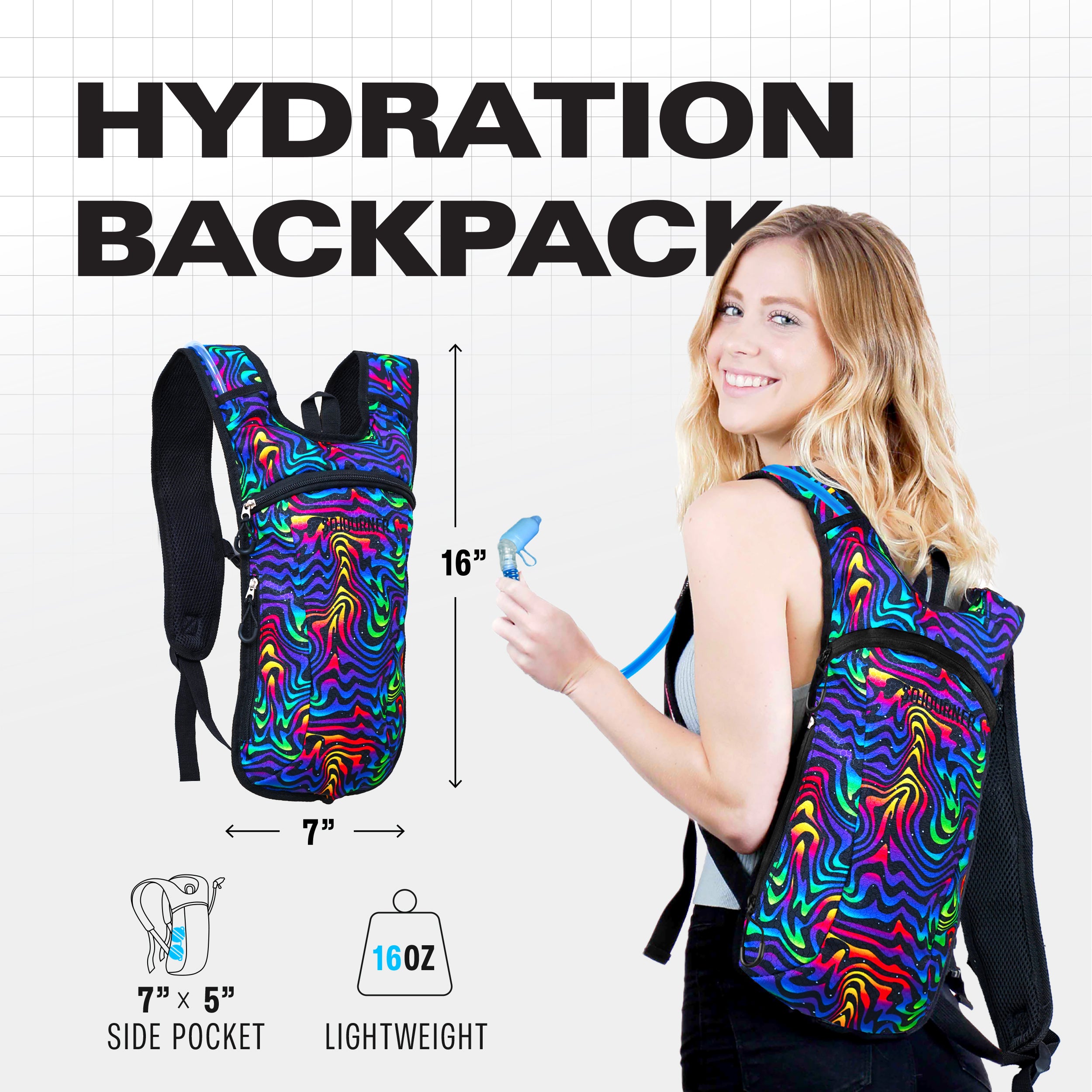 Hydration Pack Backpack (Small) - SoJourner Bags
