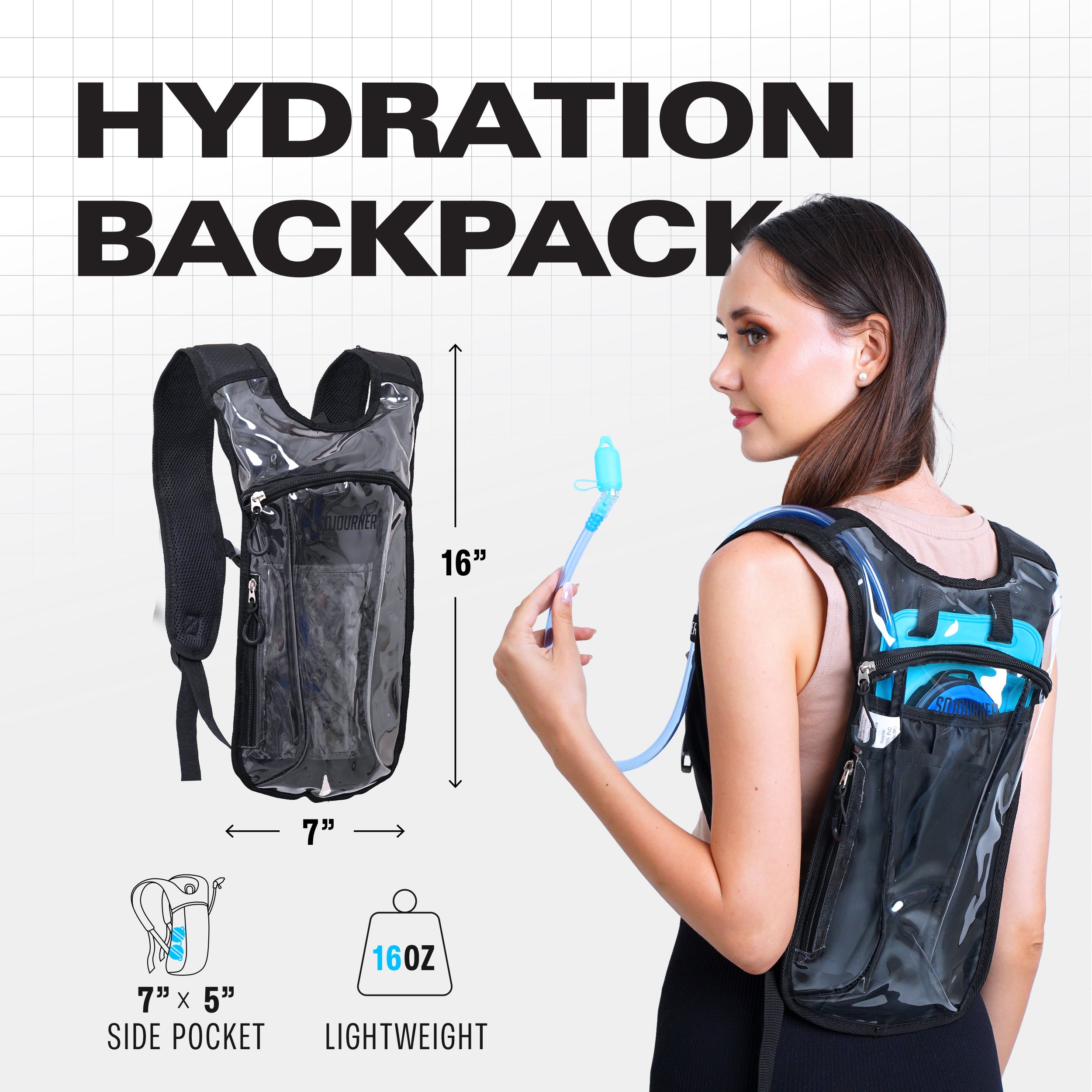Hydration Pack Backpack (Small) - SoJourner Bags