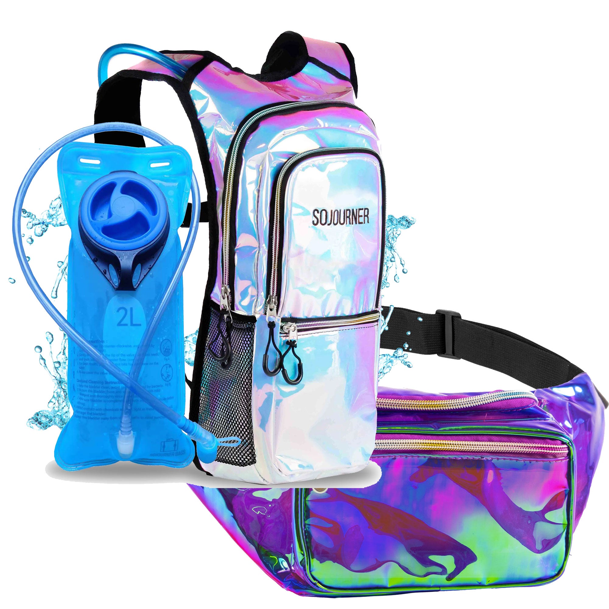 Fanny pack/Hydro Pack/Fan/Holster pack - SoJourner Bags
