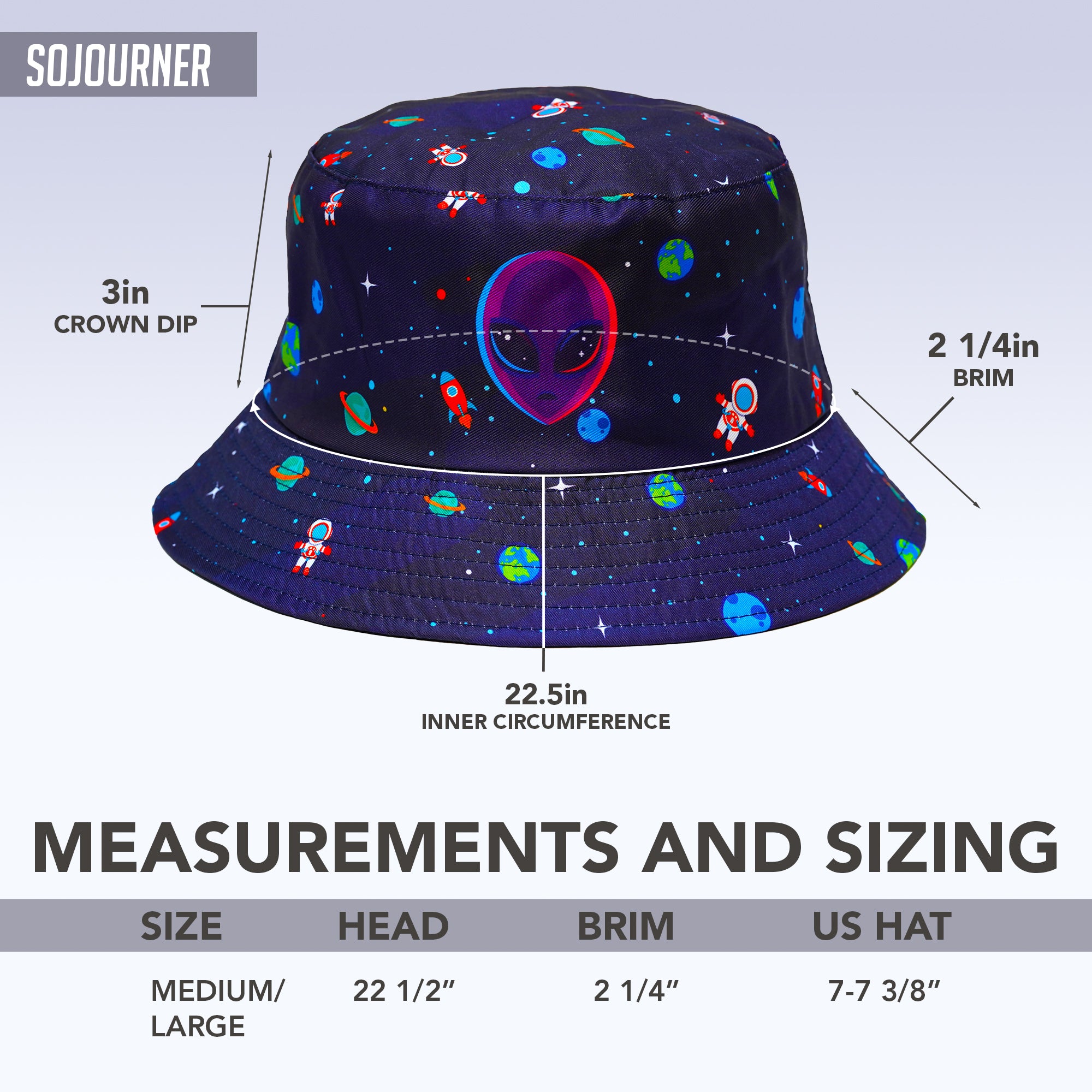 Rave Bucket Hat - SoJourner Bags