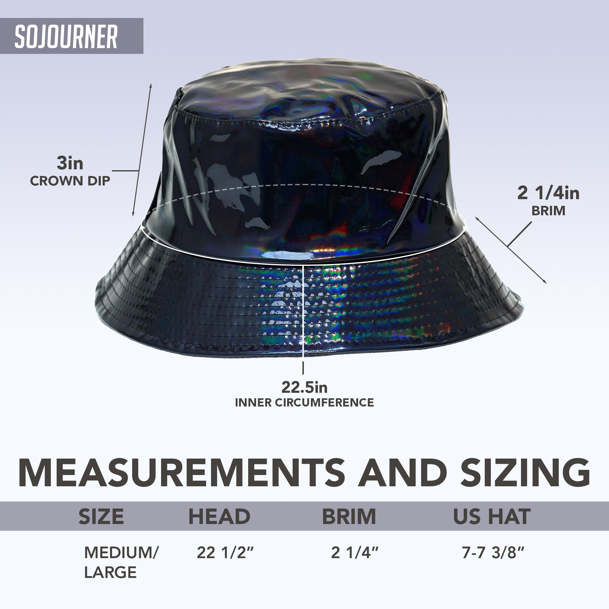 Rave Bucket Hat - SoJourner Bags