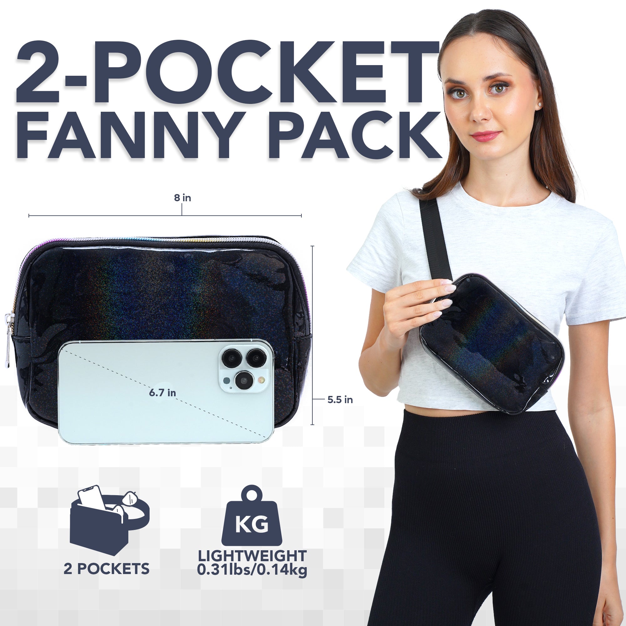 Fanny Pack (1 Pocket) - SoJourner Bags