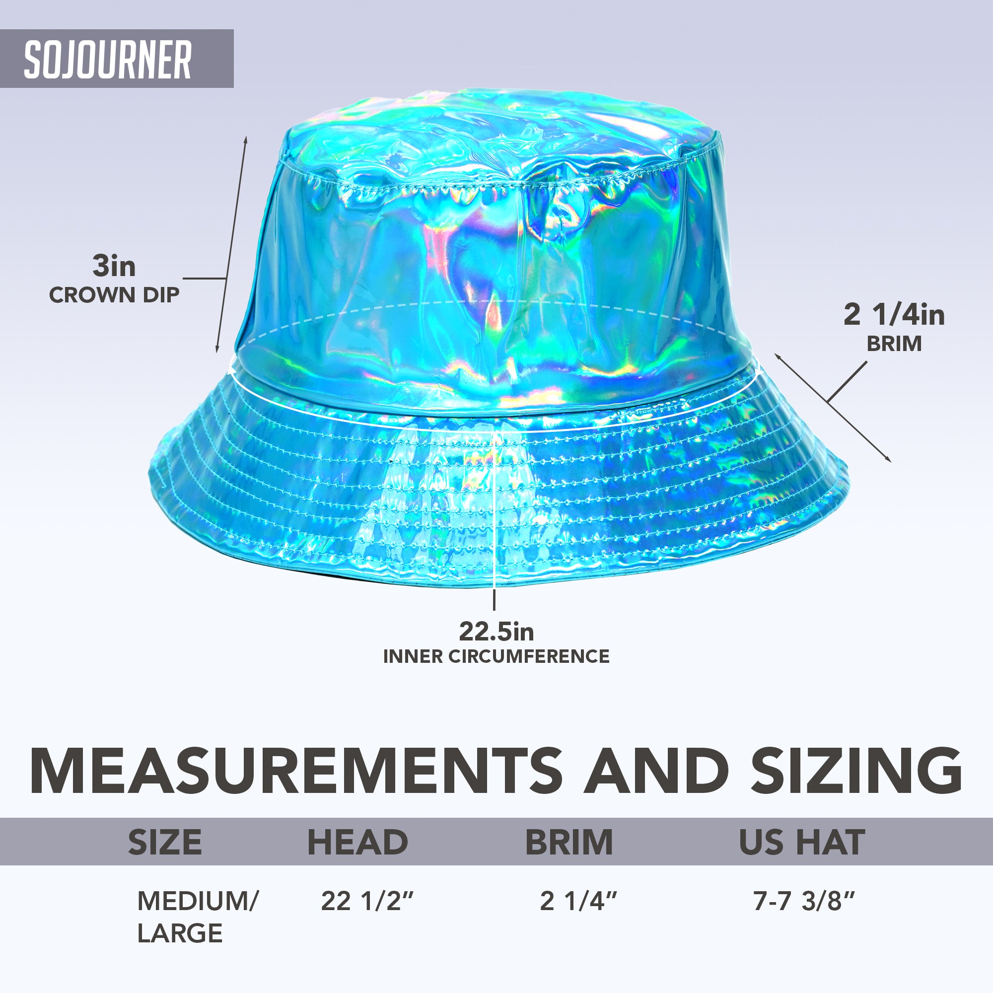 Rave Bucket Hat - SoJourner Bags