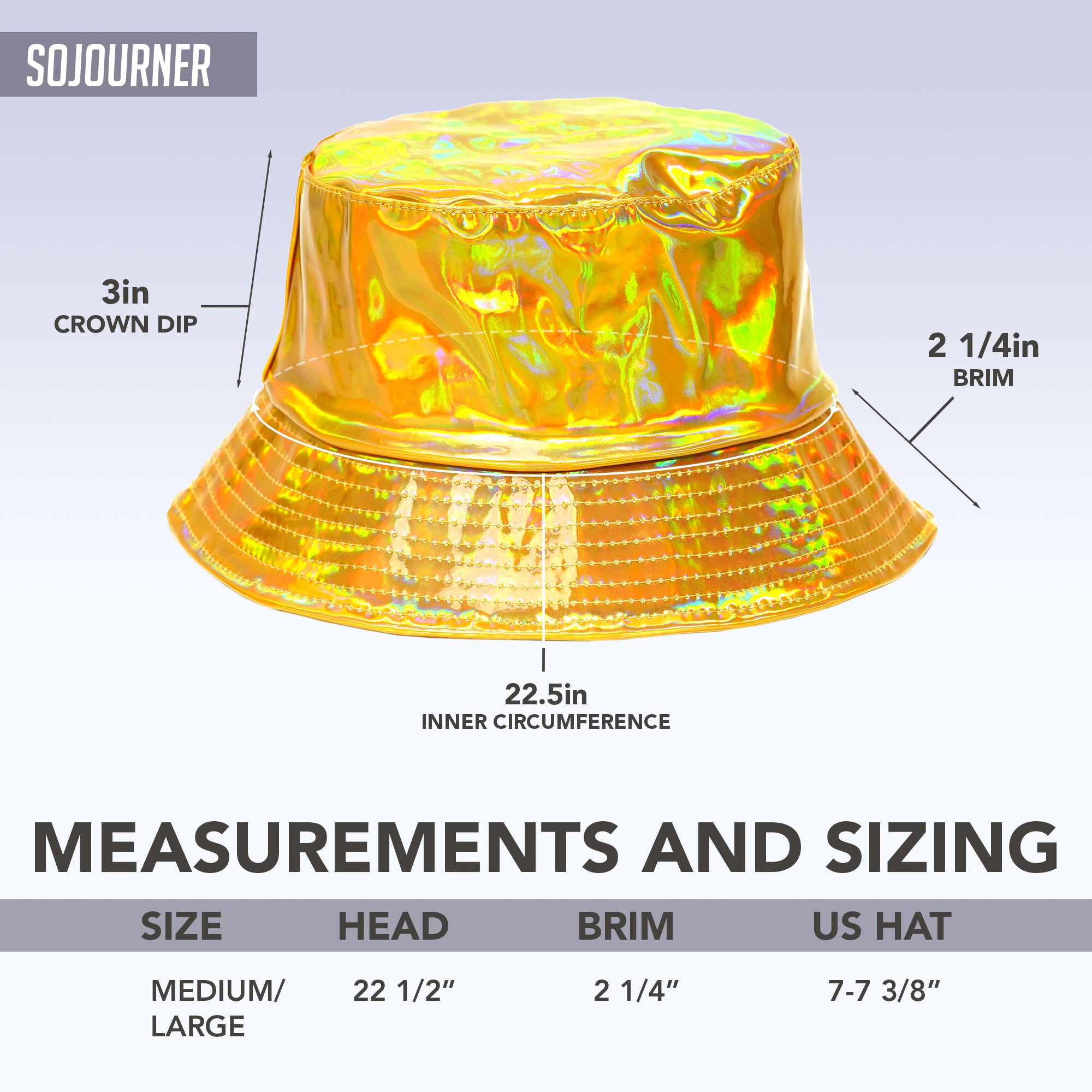 Rave Bucket Hat - SoJourner Bags