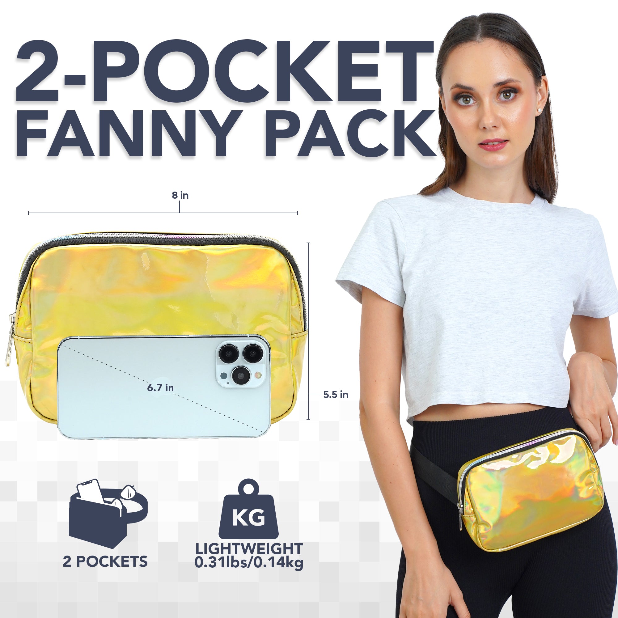Fanny Pack (1 Pocket) - SoJourner Bags