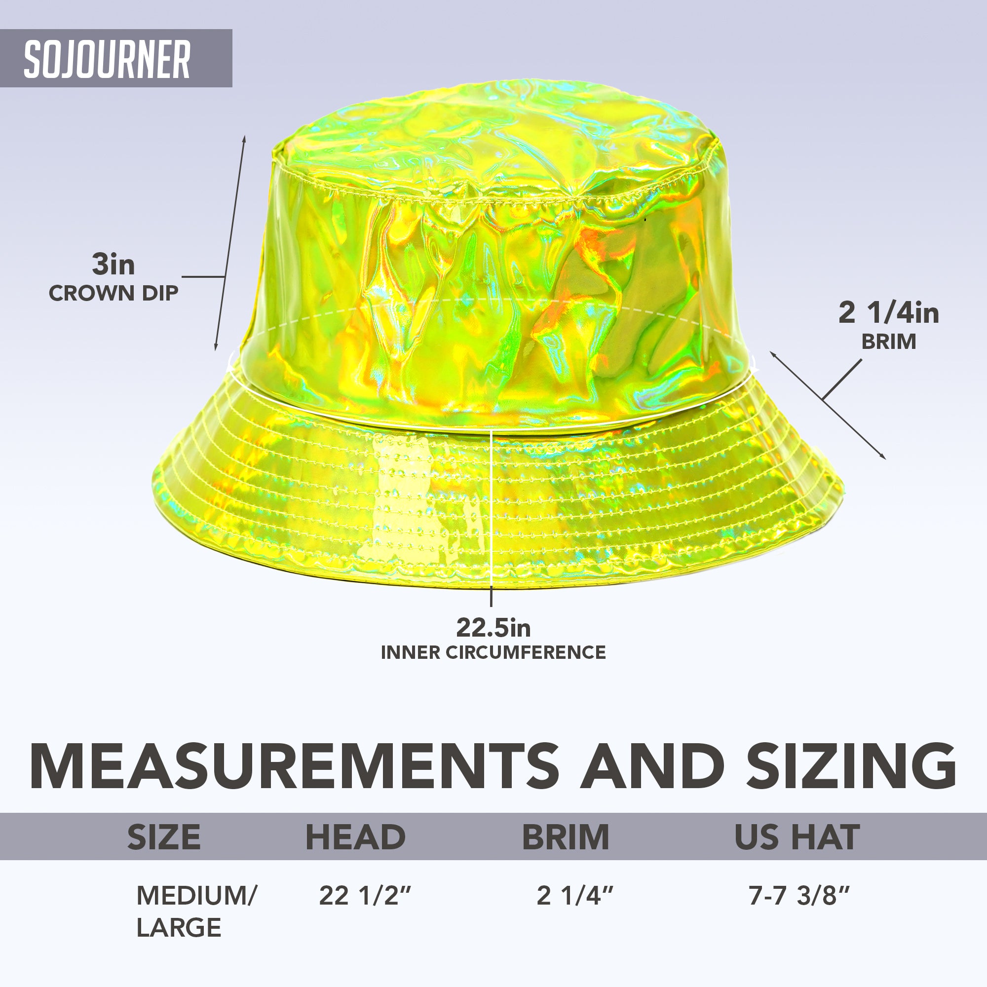 Rave Bucket Hat - SoJourner Bags