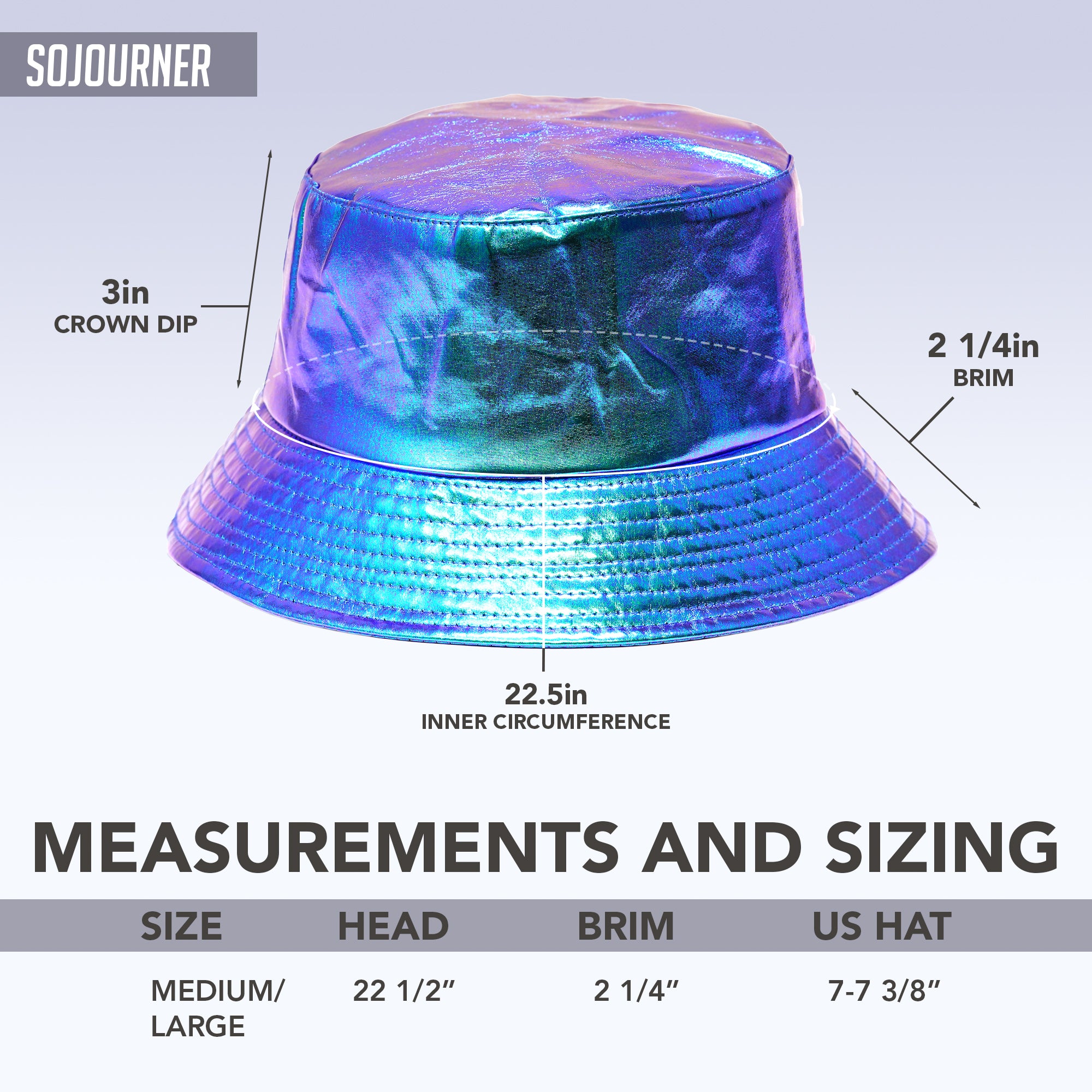 Rave Bucket Hat - SoJourner Bags