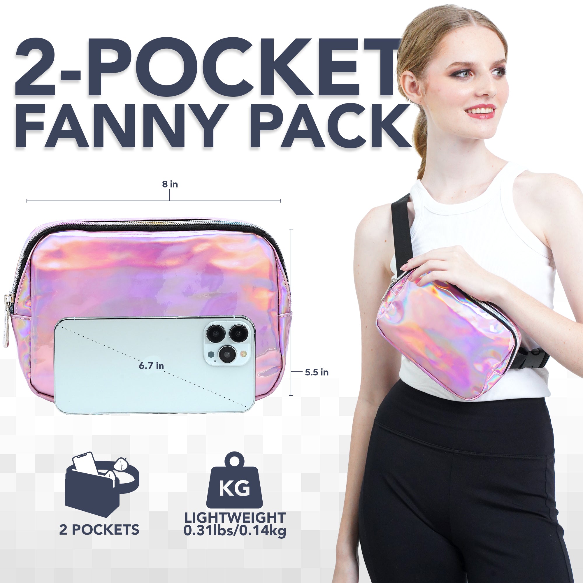 Fanny Pack (1 Pocket) - SoJourner Bags