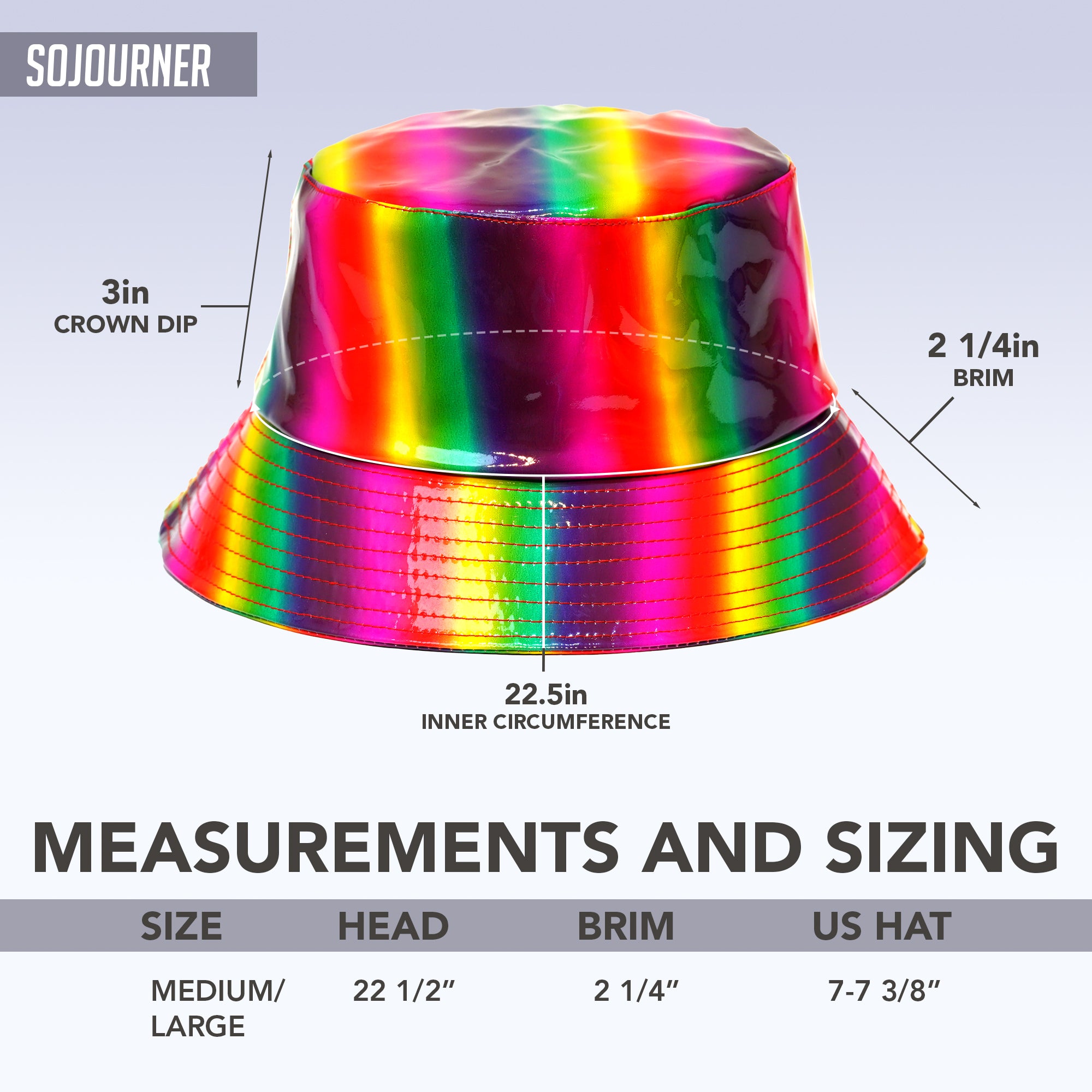 Rave Bucket Hat - SoJourner Bags