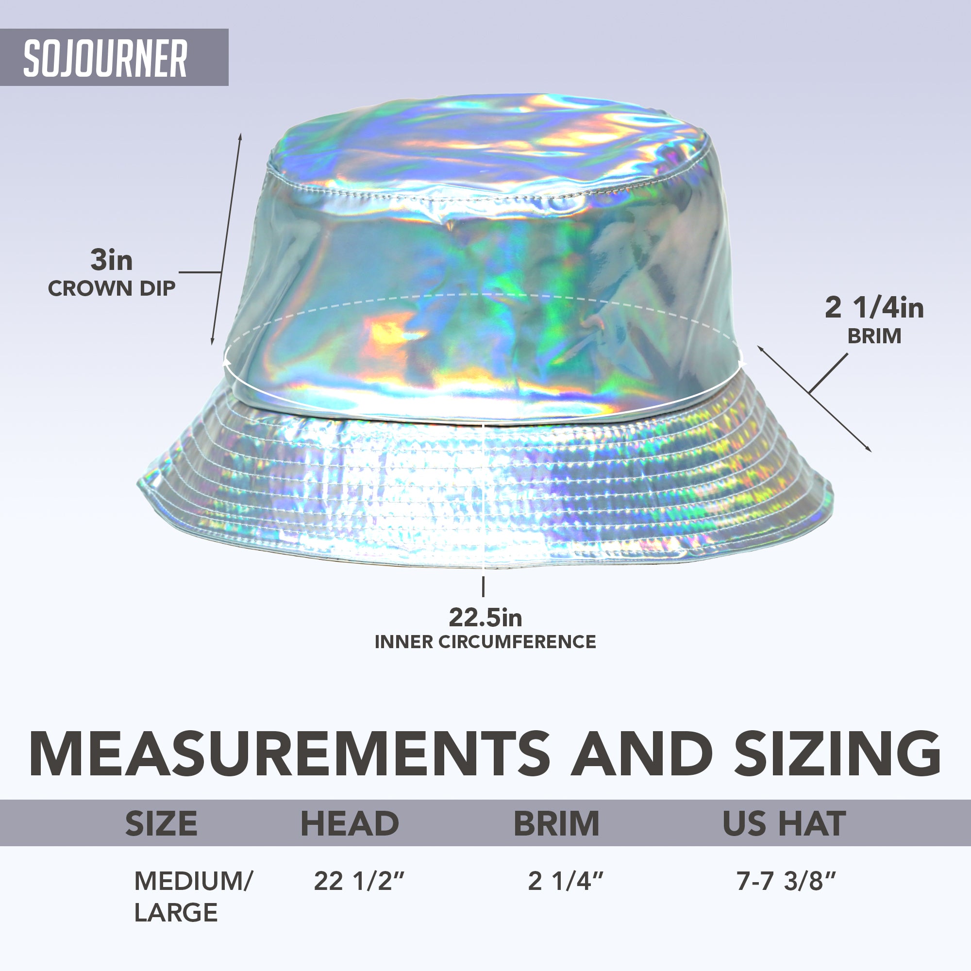 Rave Bucket Hat - SoJourner Bags