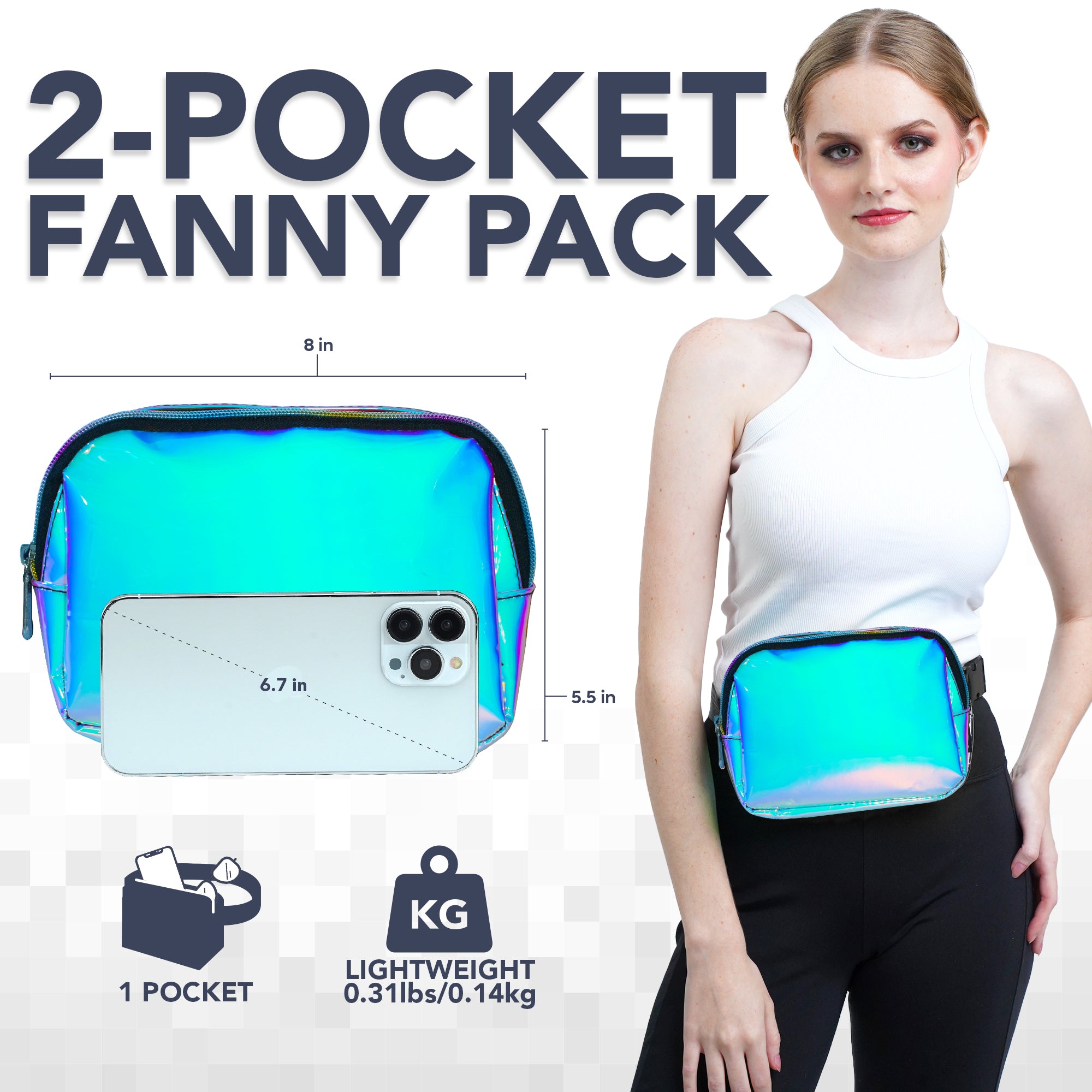 Fanny Pack (1 Pocket) - SoJourner Bags