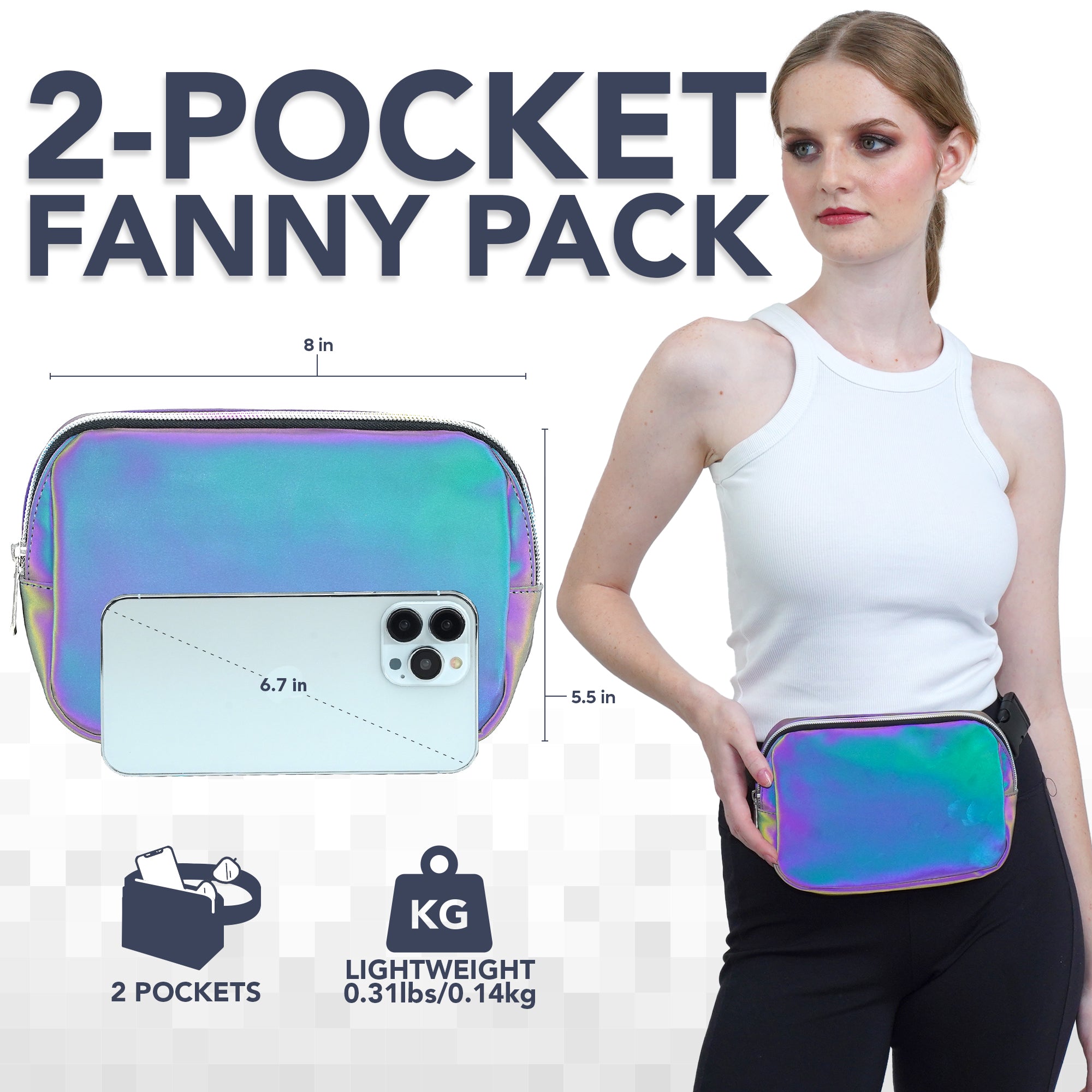 Fanny Pack (1 Pocket) - SoJourner Bags