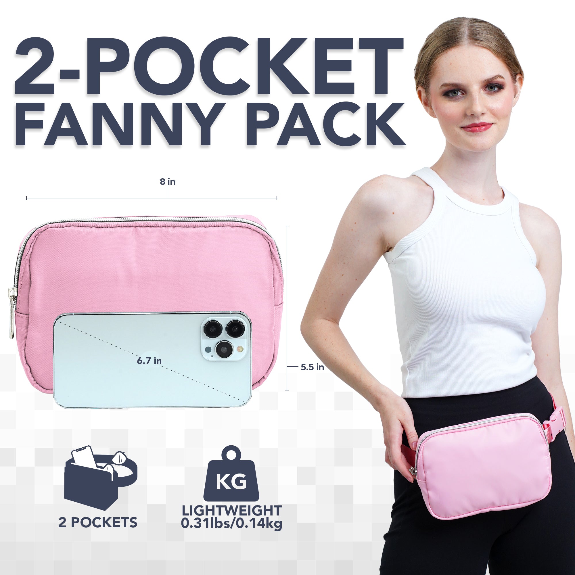 Fanny Pack (1 Pocket) - SoJourner Bags