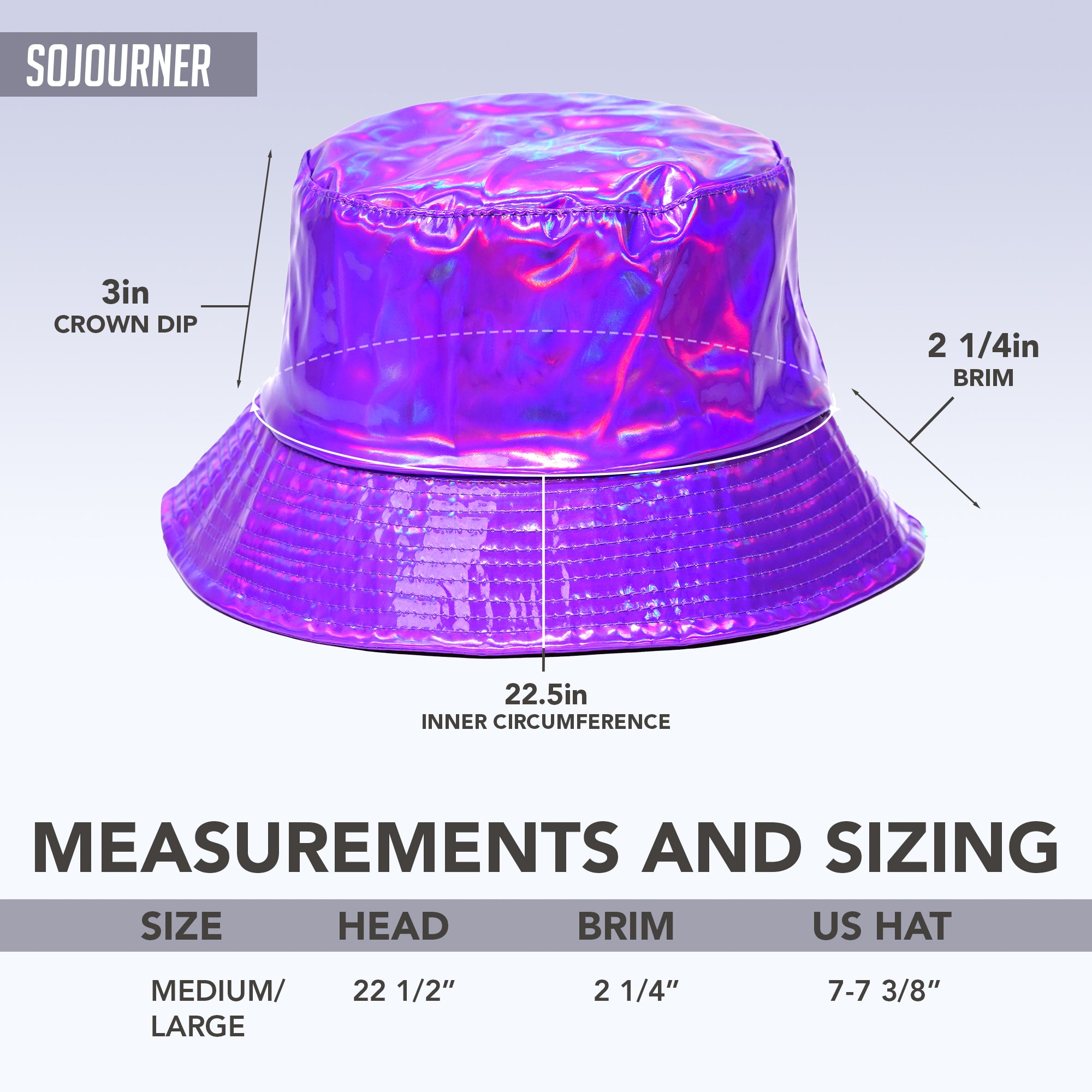 Rave Bucket Hat - SoJourner Bags