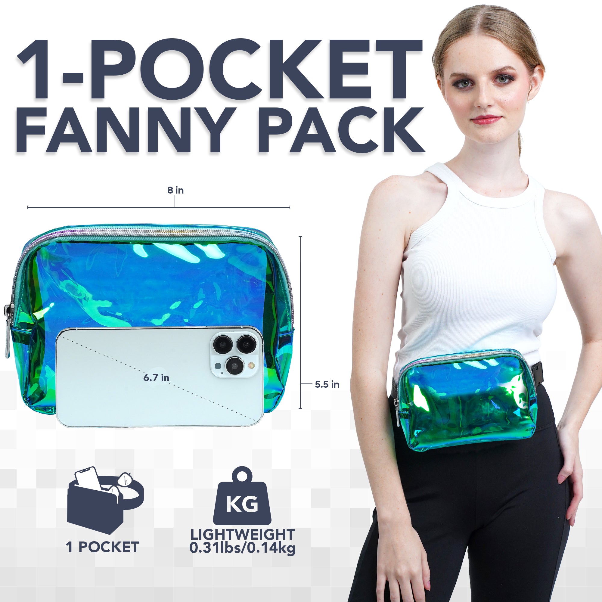 Fanny Pack (1 Pocket) - SoJourner Bags