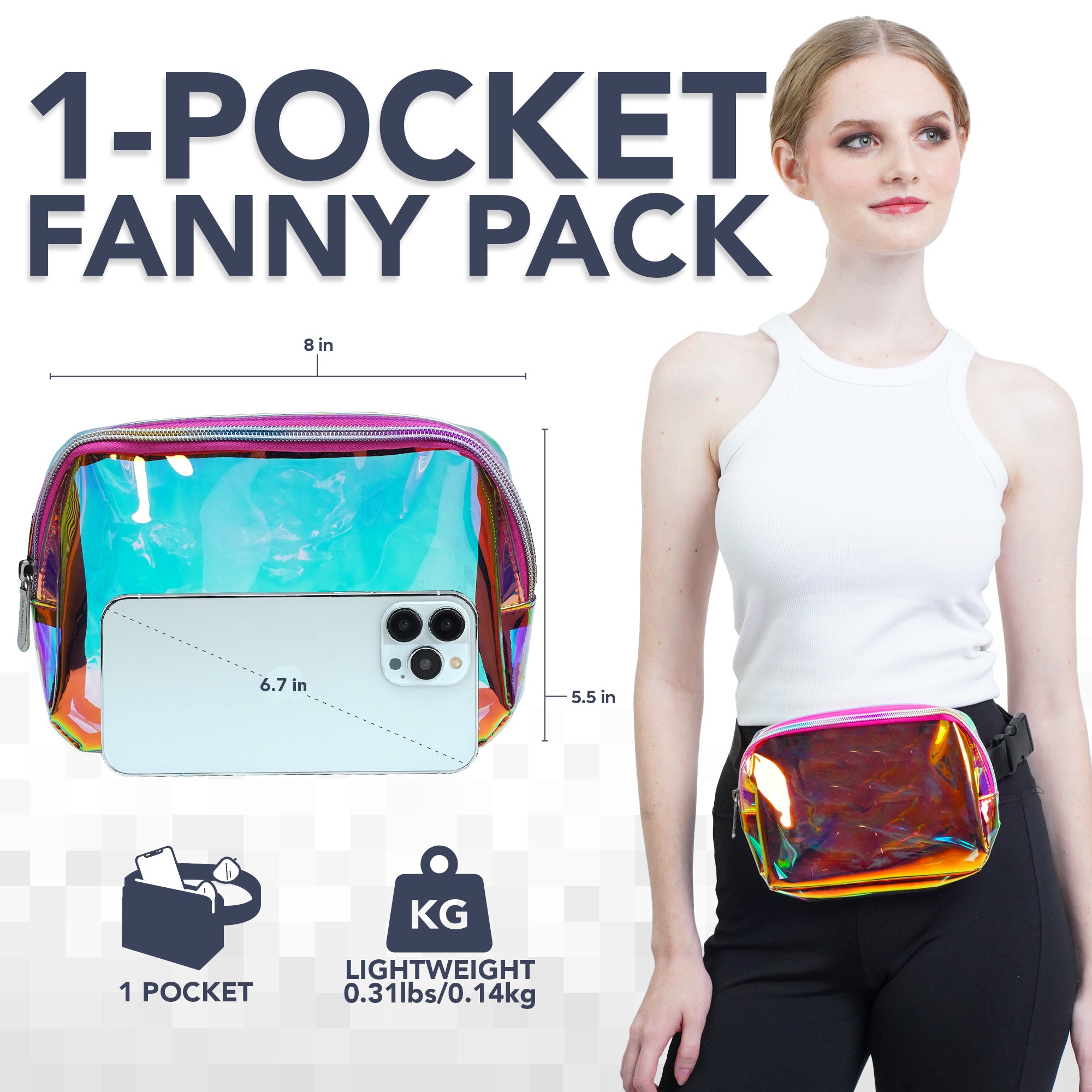 Fanny Pack (1 Pocket) - SoJourner Bags