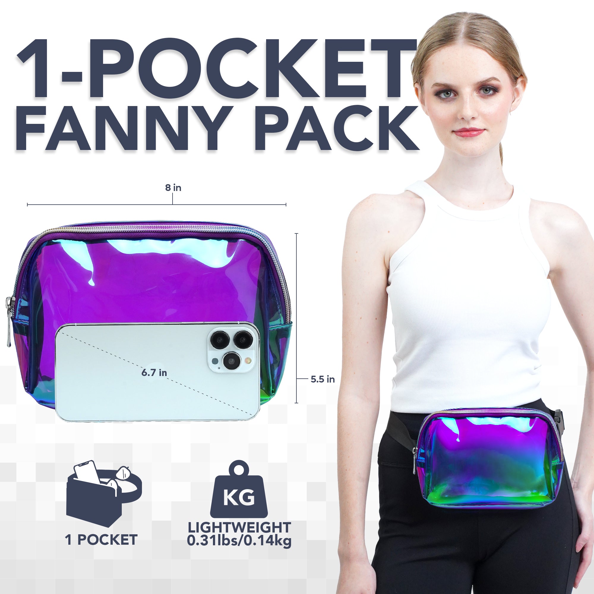 Fanny Pack (1 Pocket) - SoJourner Bags