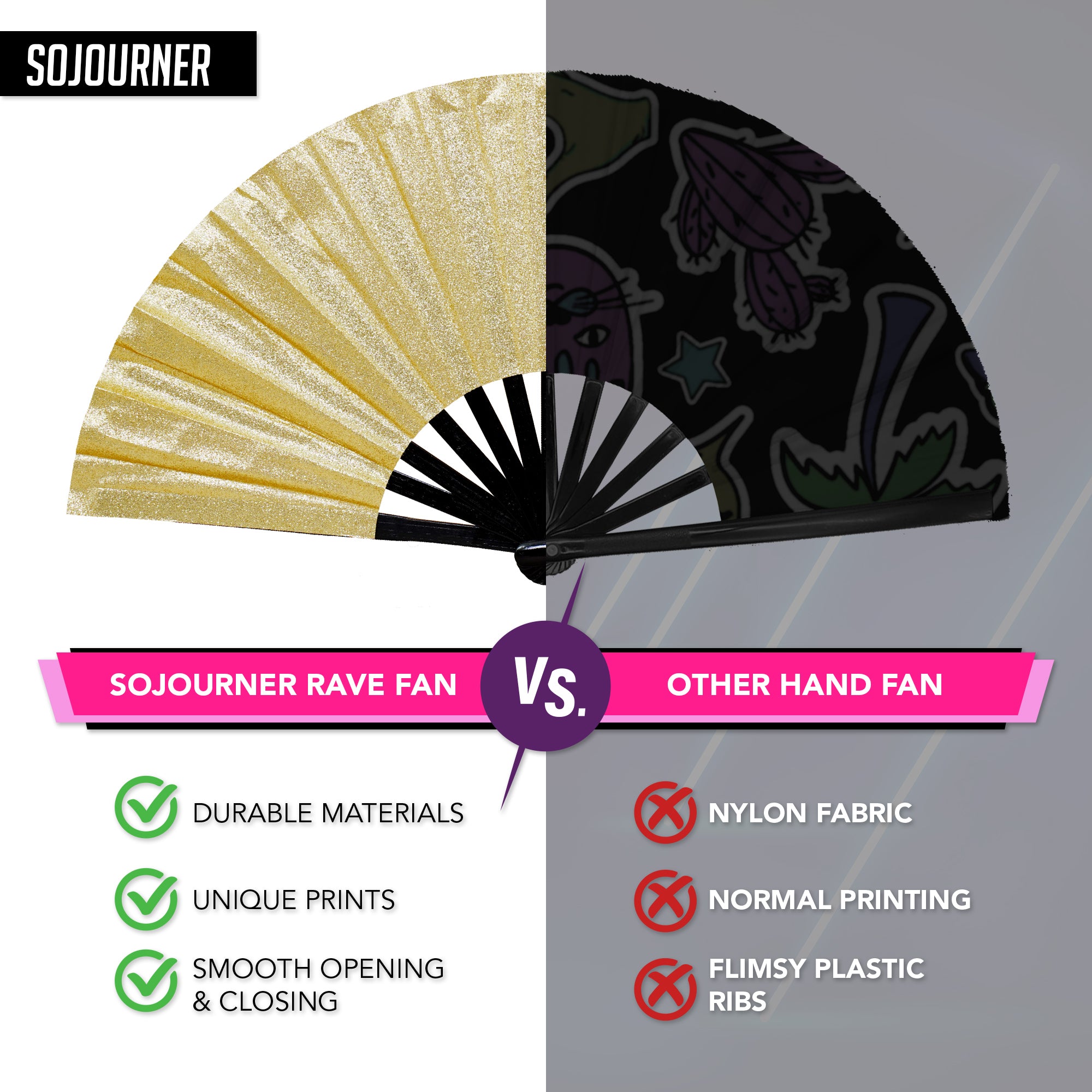 Festival Fans - SoJourner Bags
