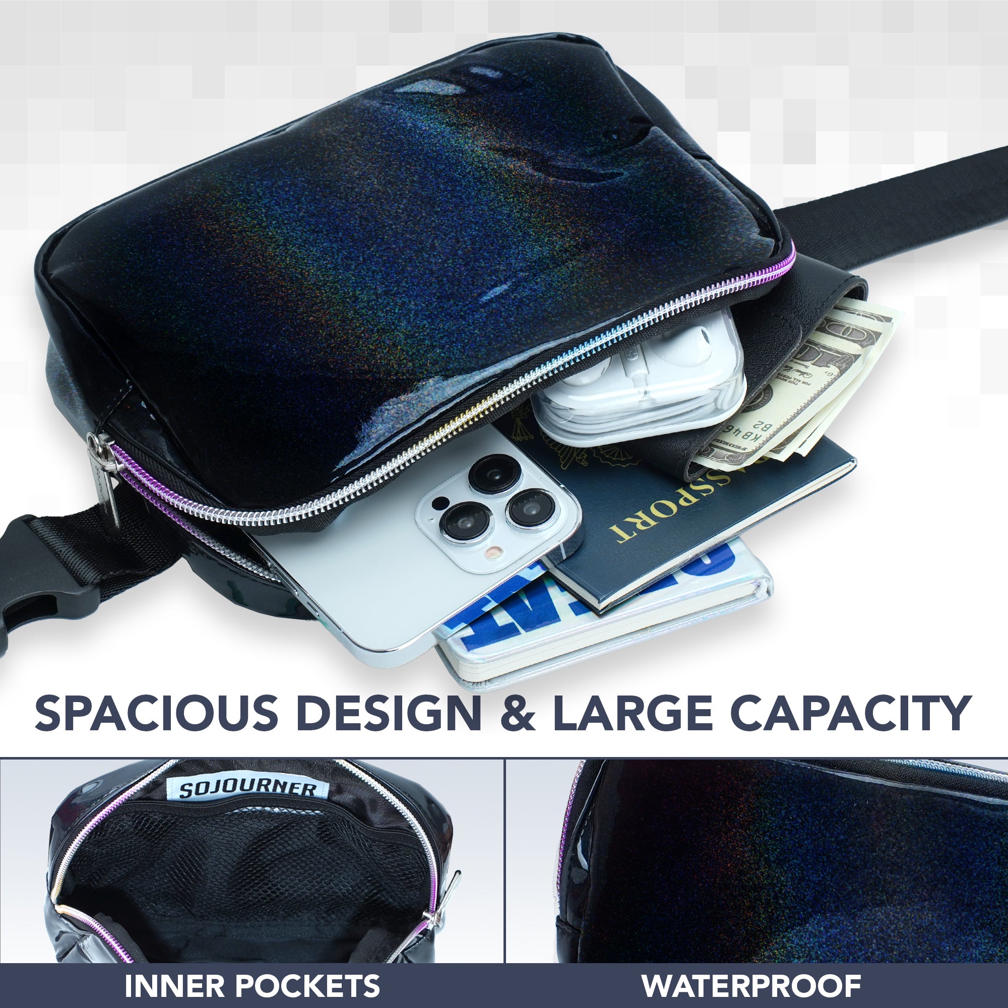 Fanny Pack (1 Pocket) - SoJourner Bags