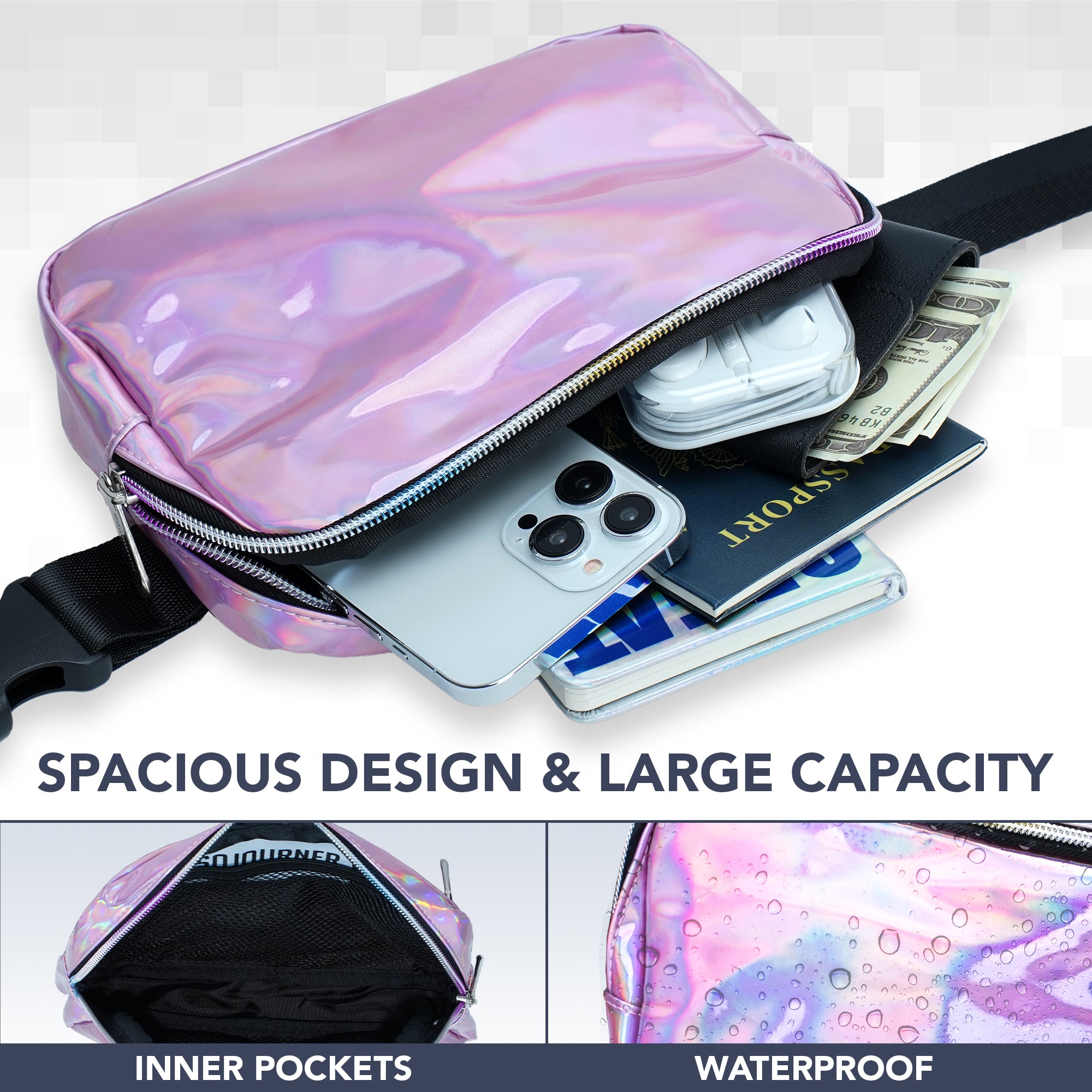 Fanny Pack (1 Pocket) - SoJourner Bags