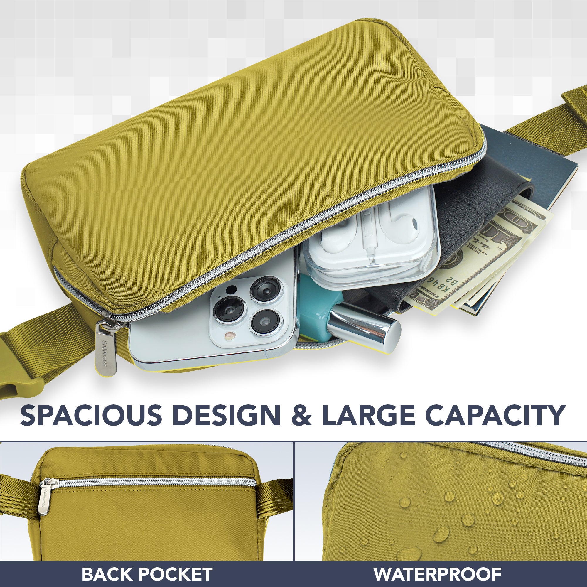 Fanny Pack (1 Pocket) - SoJourner Bags