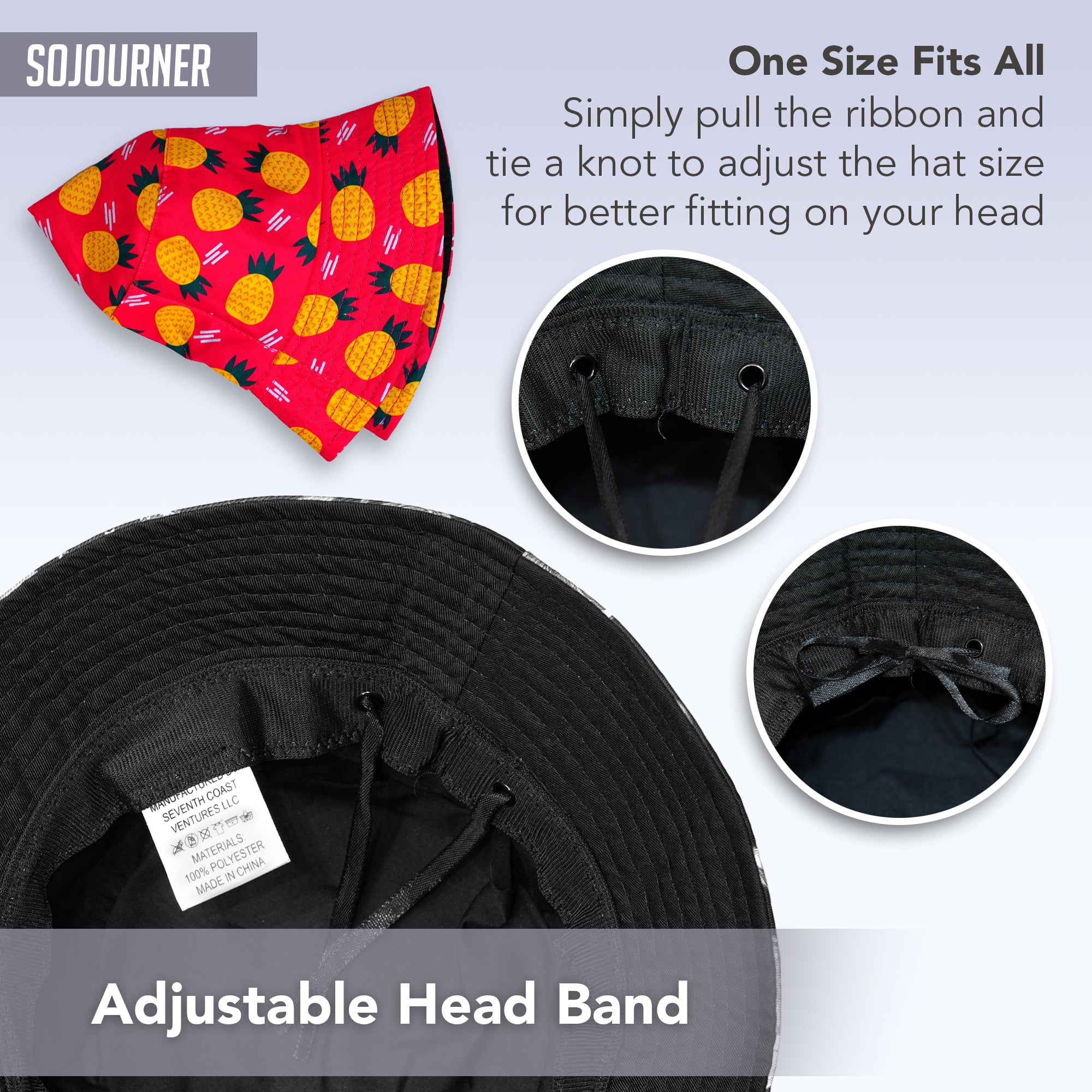 Rave Bucket Hat - SoJourner Bags