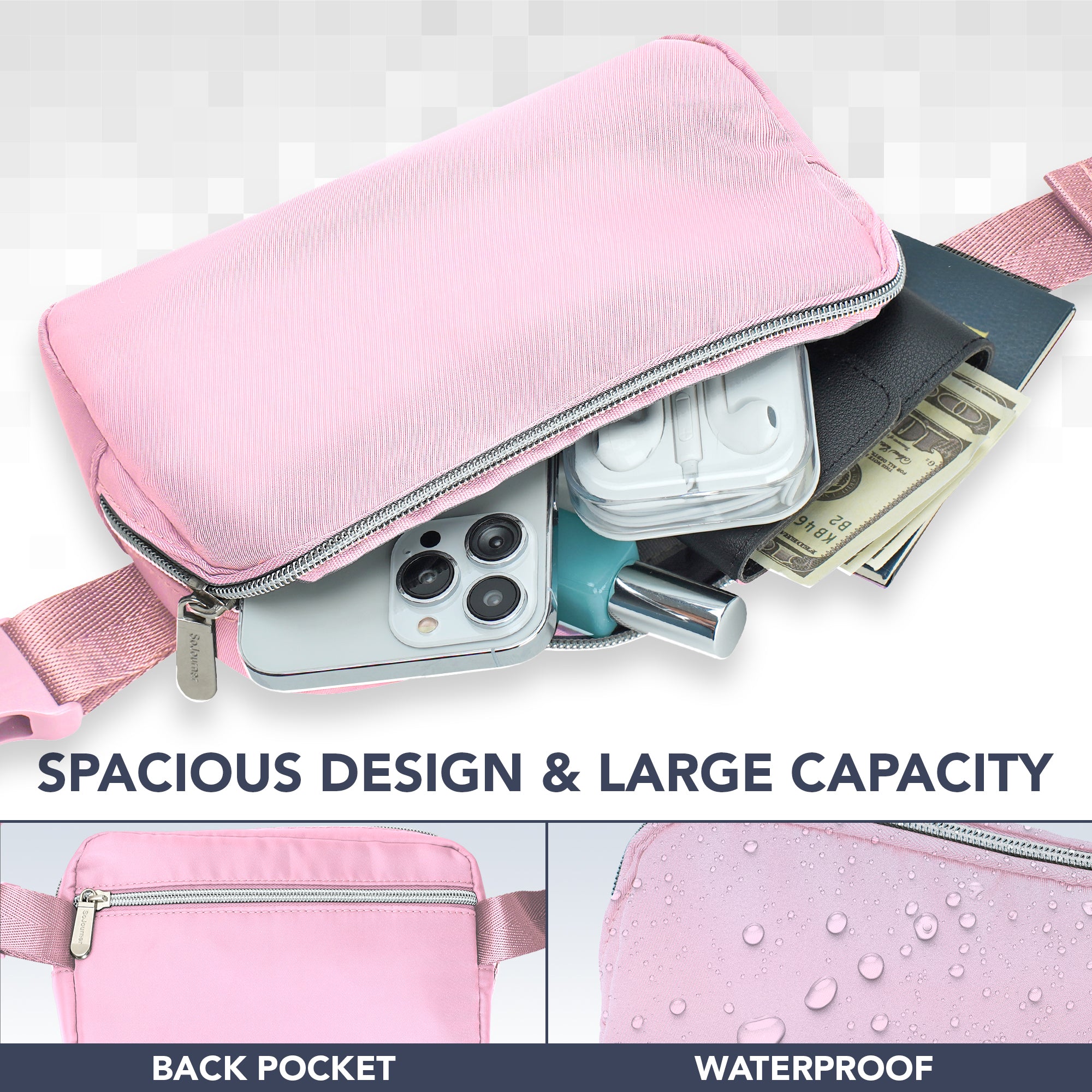 Fanny Pack (1 Pocket) - SoJourner Bags