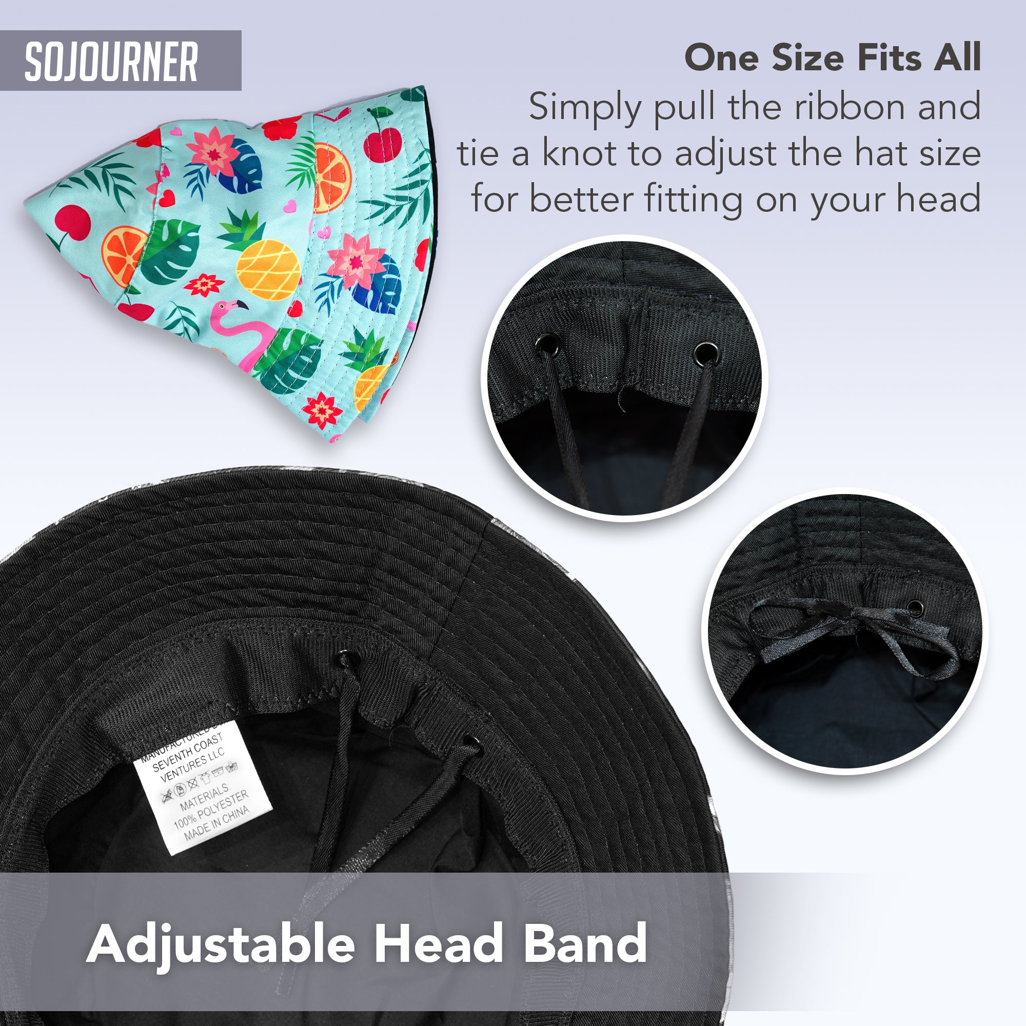 Rave Bucket Hat - SoJourner Bags