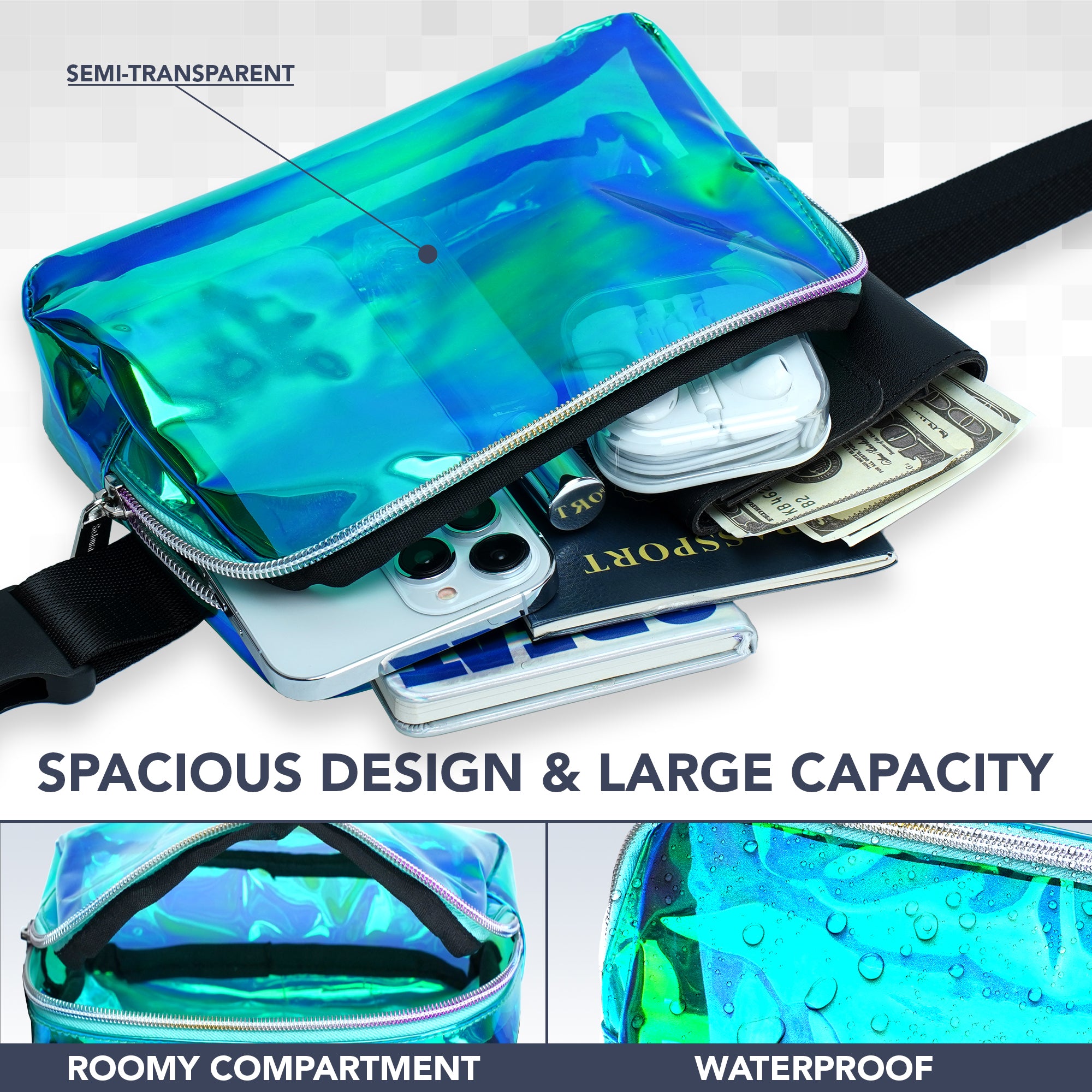 Fanny Pack (1 Pocket) - SoJourner Bags