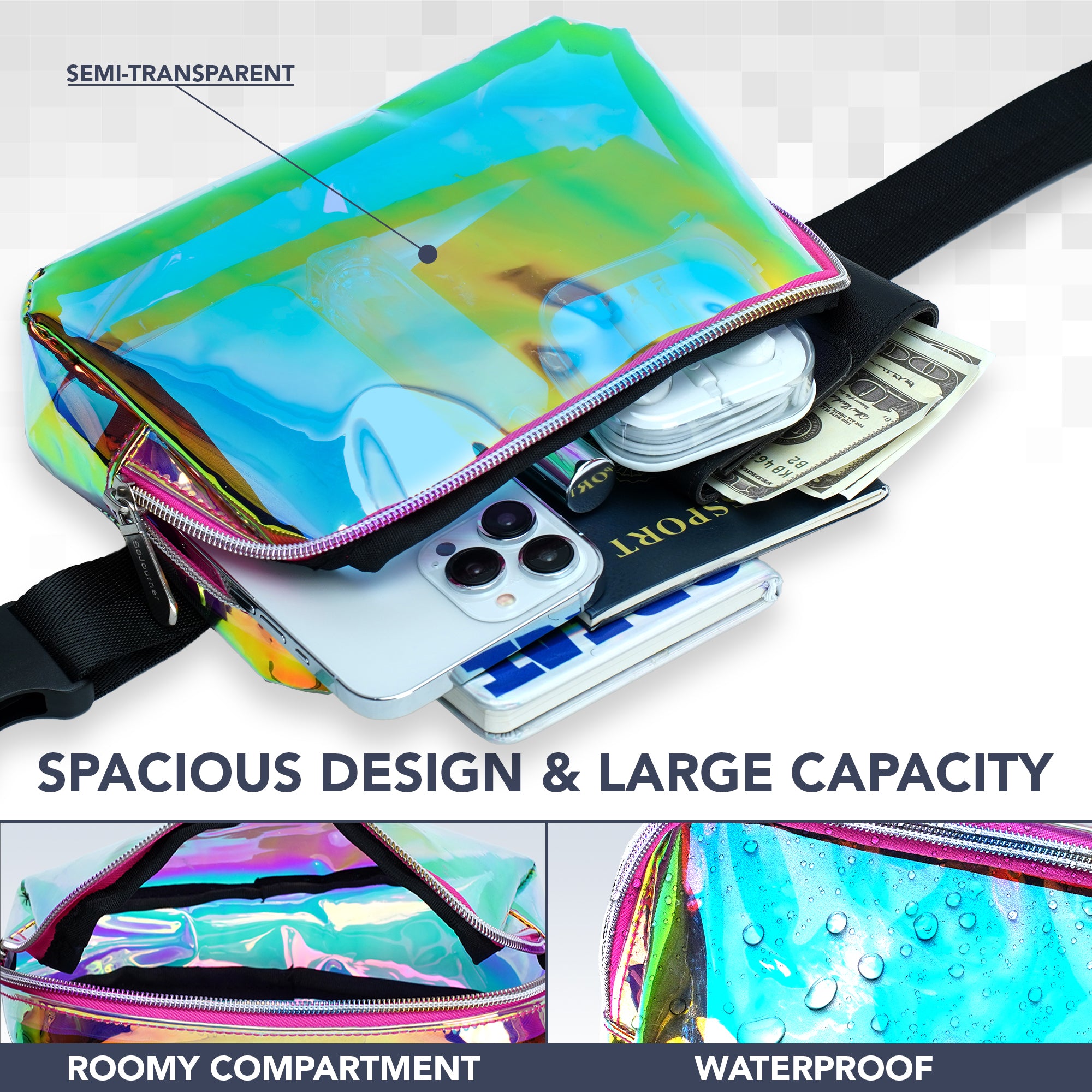 Fanny Pack (1 Pocket) - SoJourner Bags