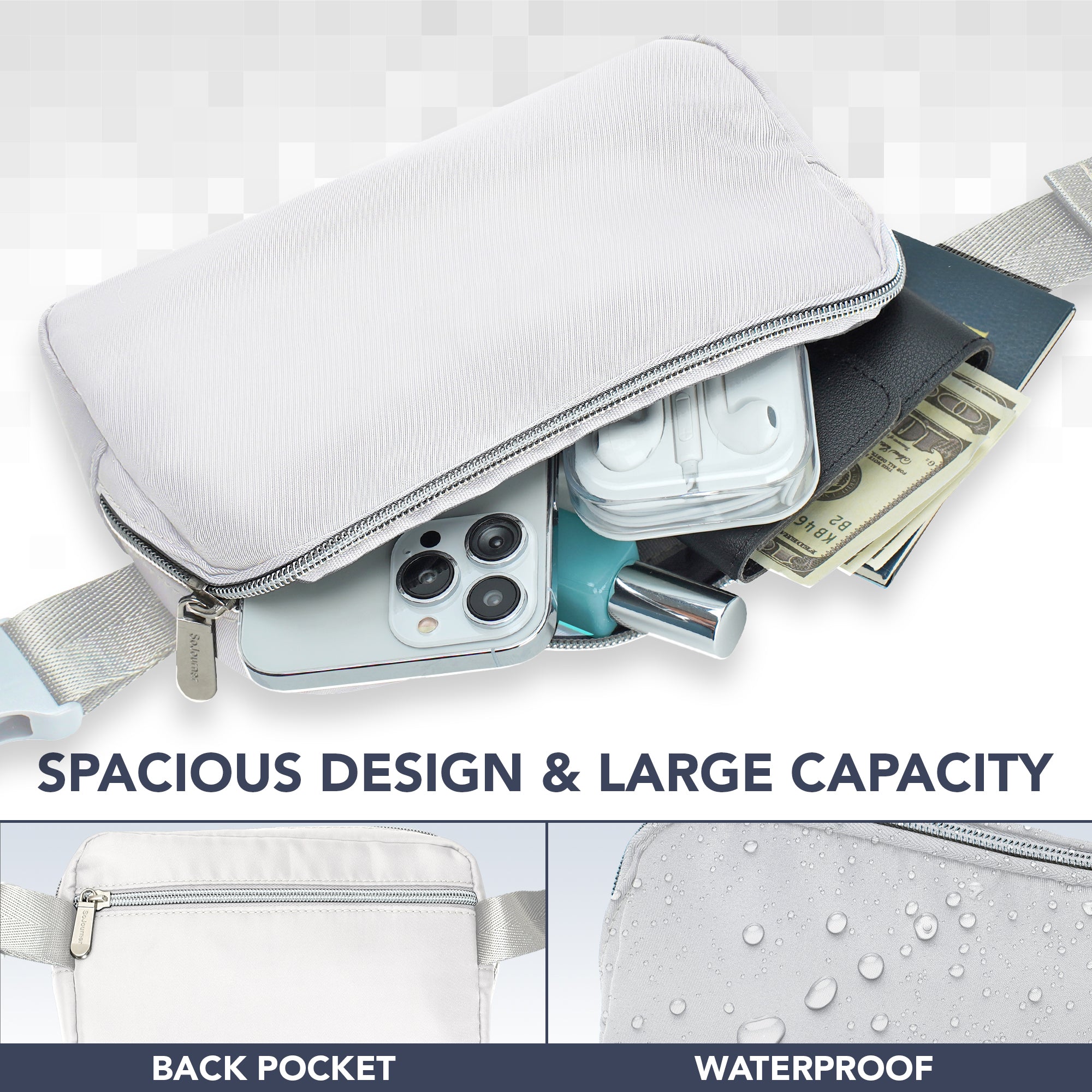 Fanny Pack (1 Pocket) - SoJourner Bags