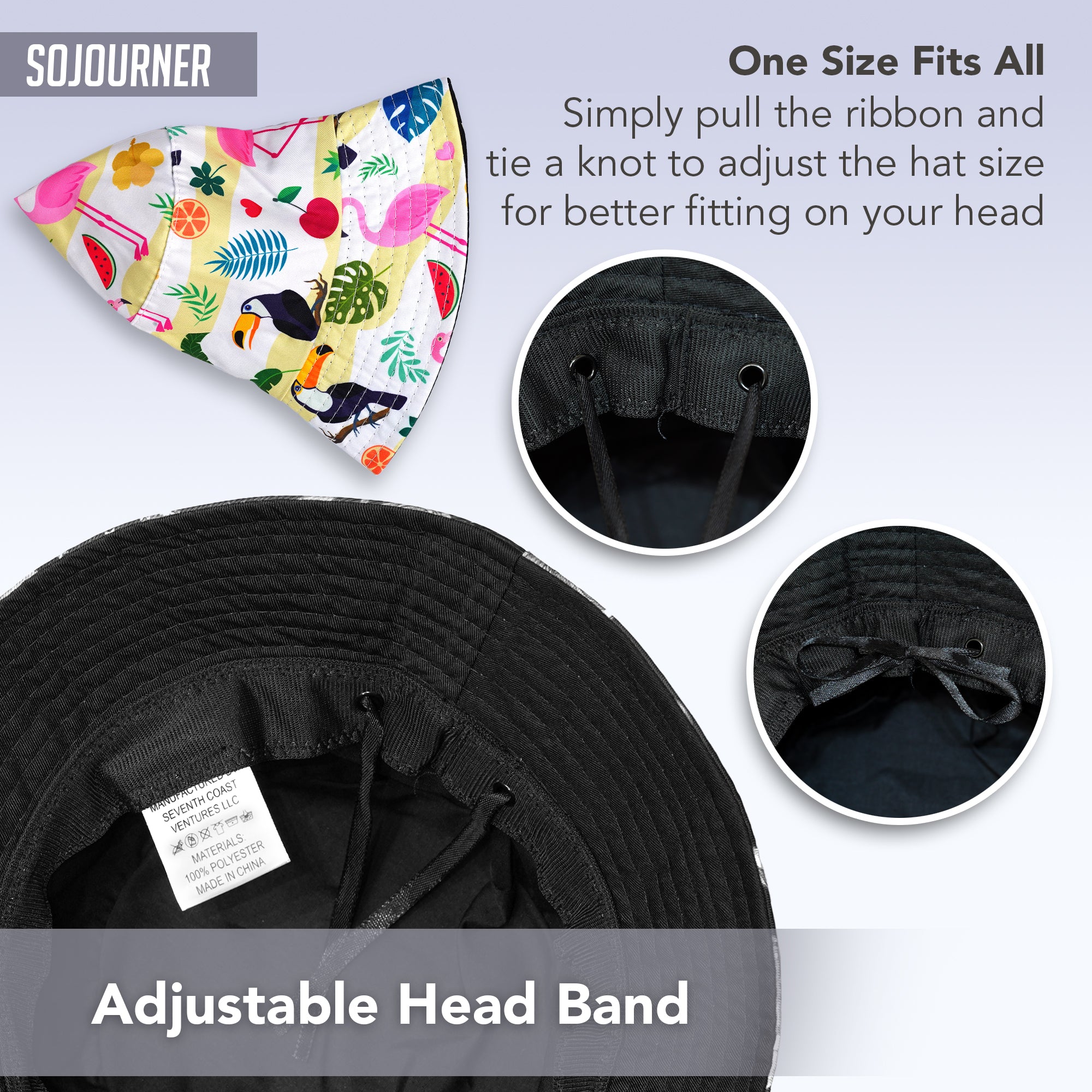 Rave Bucket Hat - SoJourner Bags