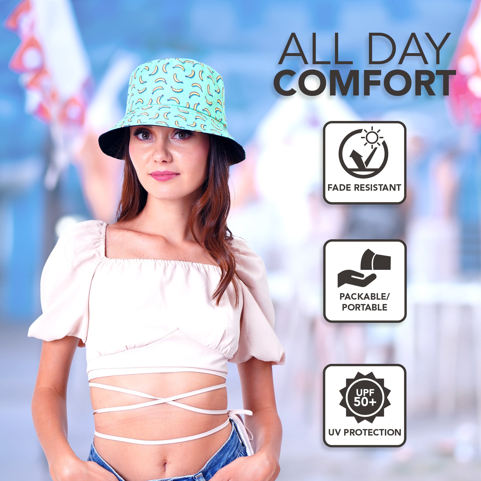 Rave Bucket Hat - SoJourner Bags