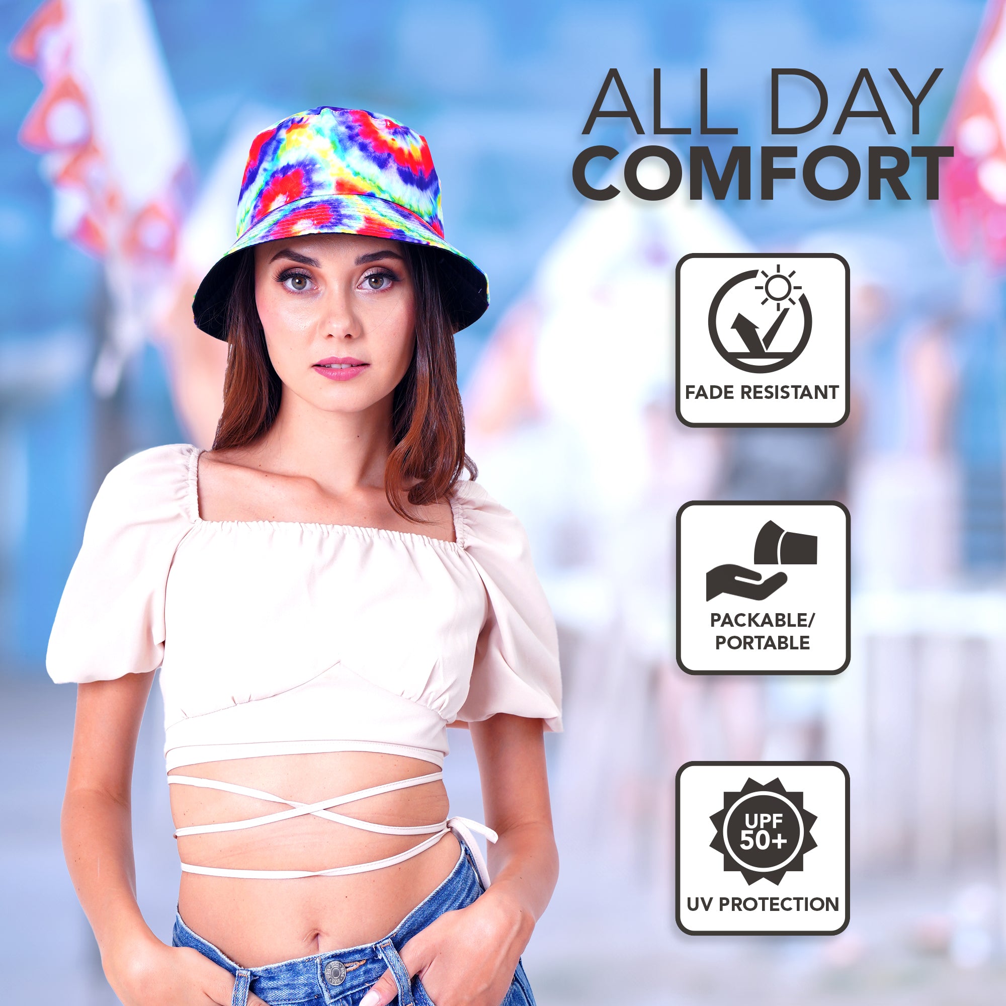 Rave Bucket Hat - SoJourner Bags