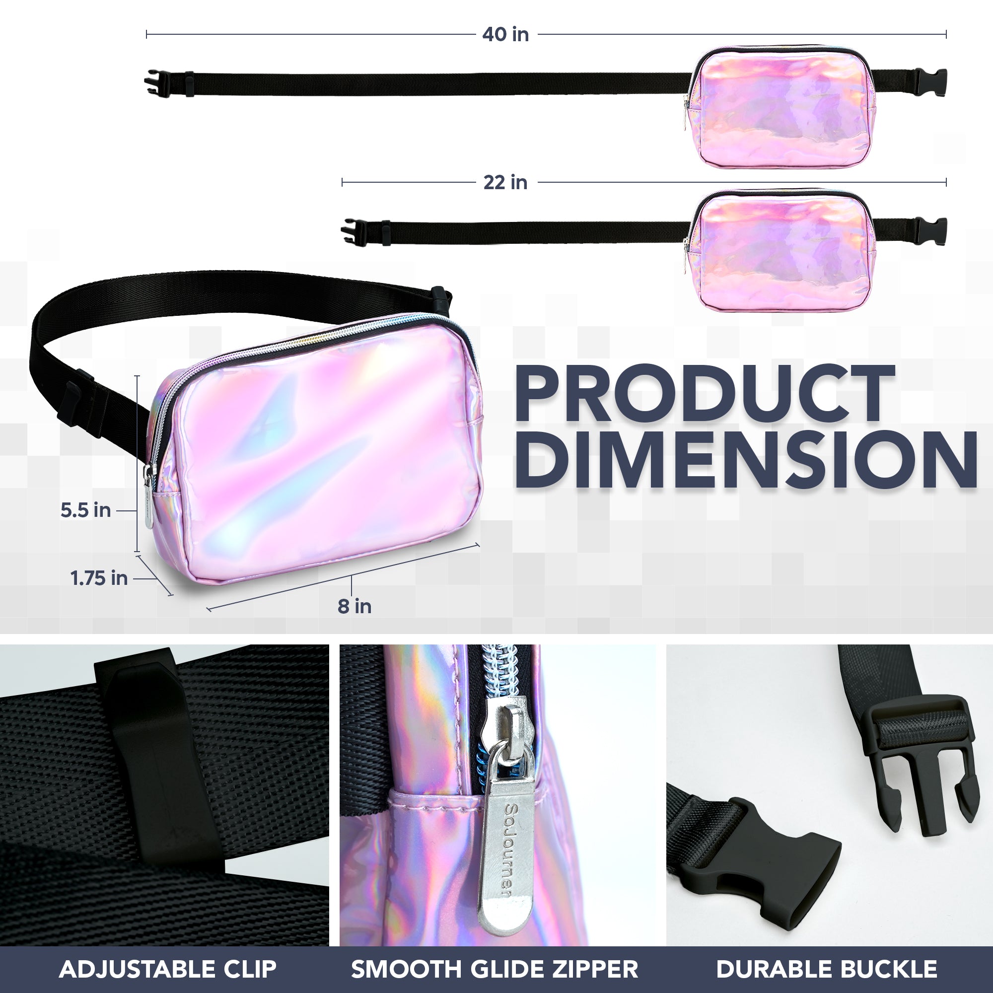 Fanny Pack (1 Pocket) - SoJourner Bags