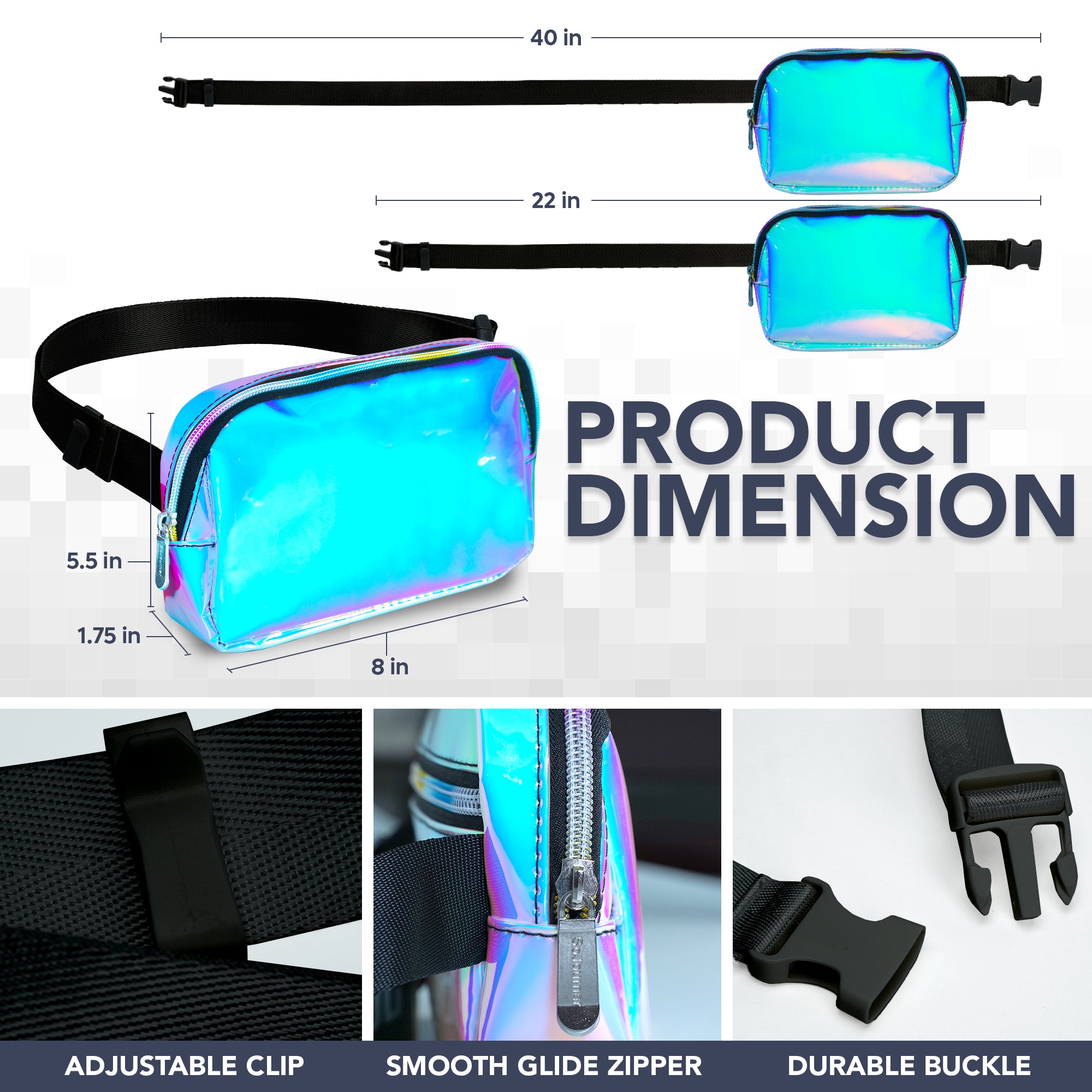 Fanny Pack (1 Pocket) - SoJourner Bags