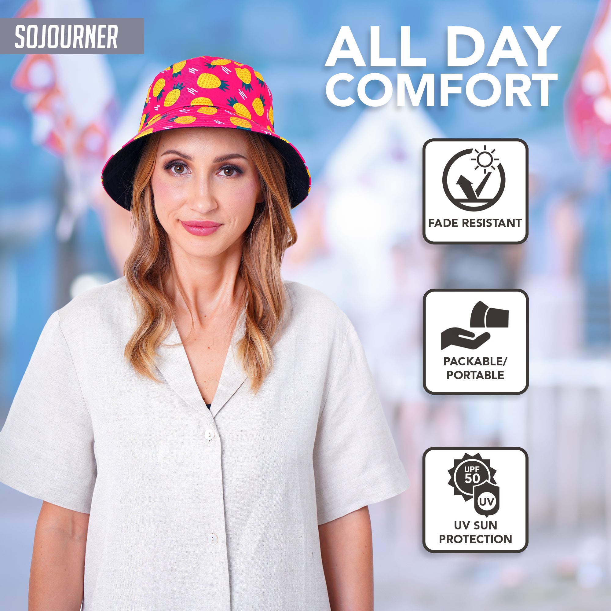 Rave Bucket Hat - SoJourner Bags