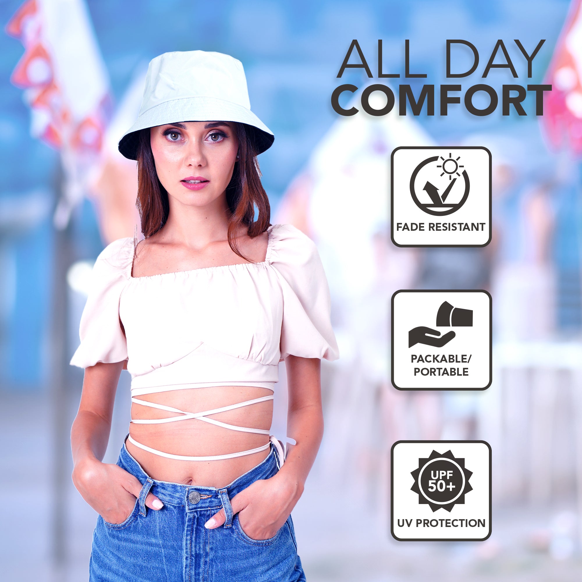 Rave Bucket Hat - SoJourner Bags